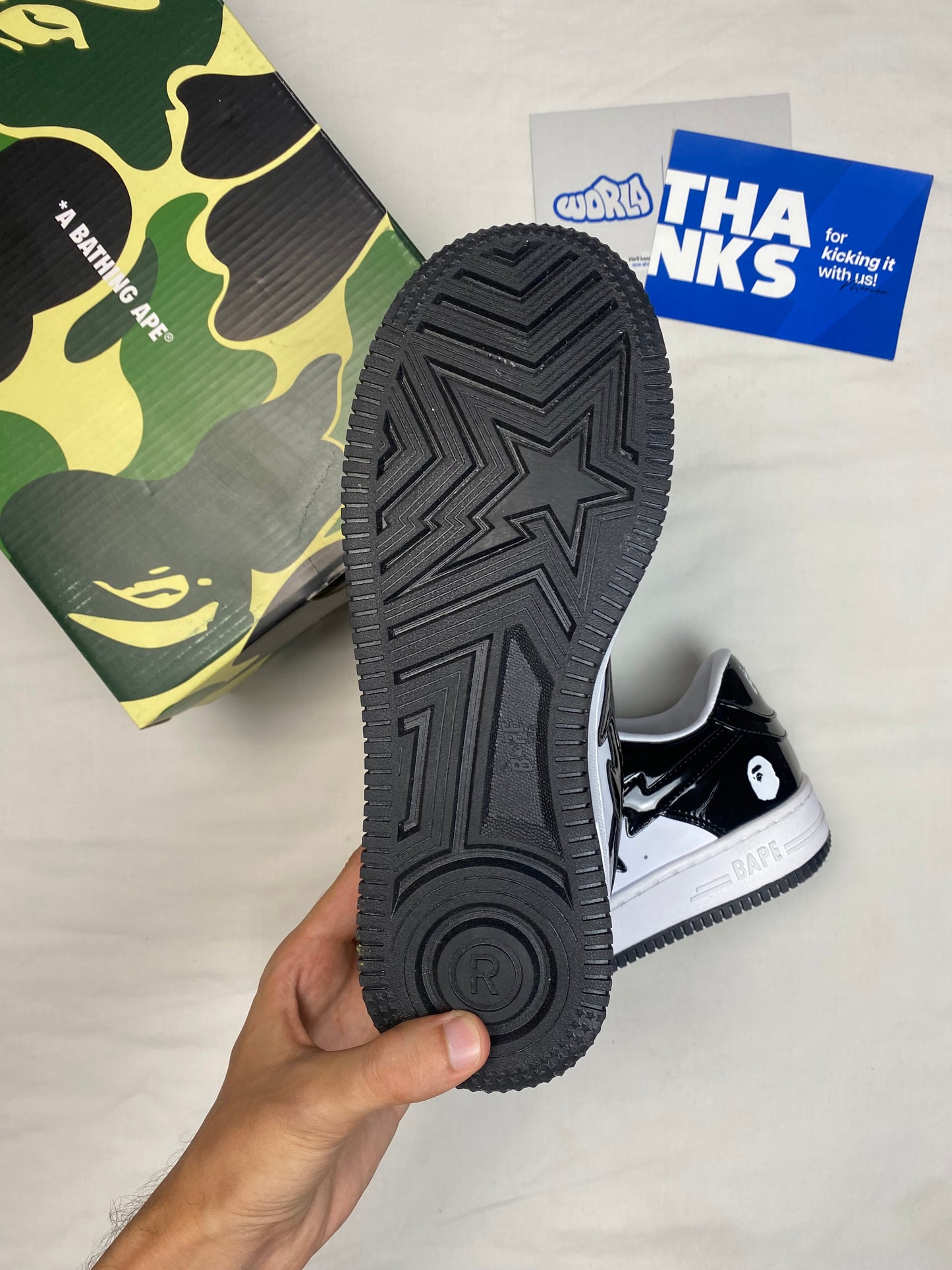 Bapesta 'Black'