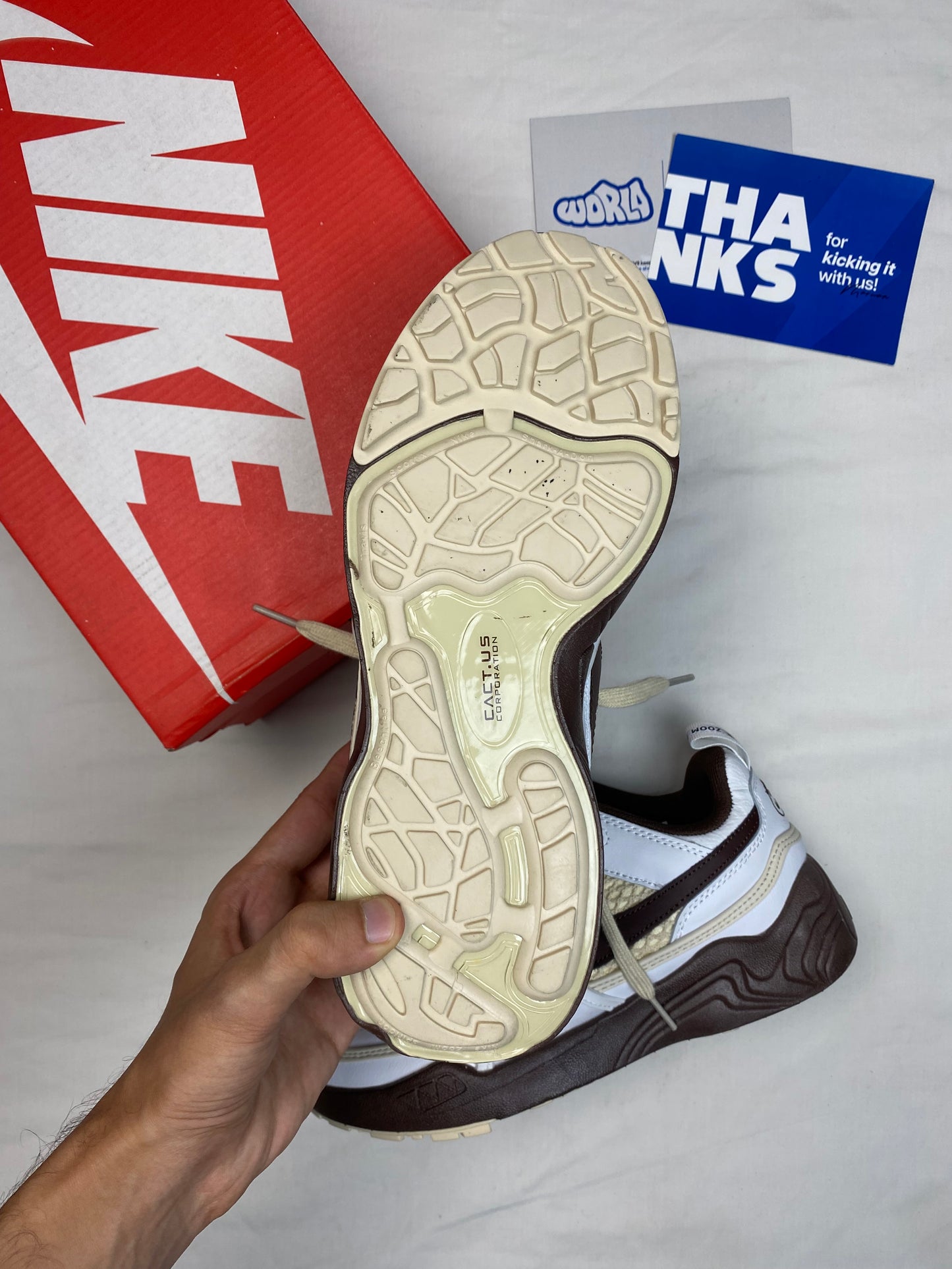 Travis Scott x Zoom Field Jaxx 'Light Chocolate'