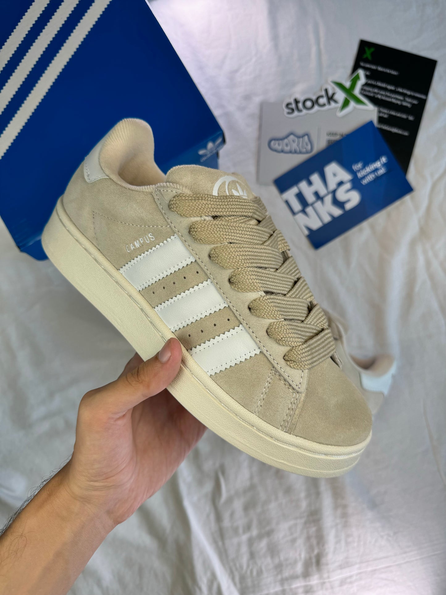 adidas WMNS CAMPUS 00S 'WONDER WHITE'