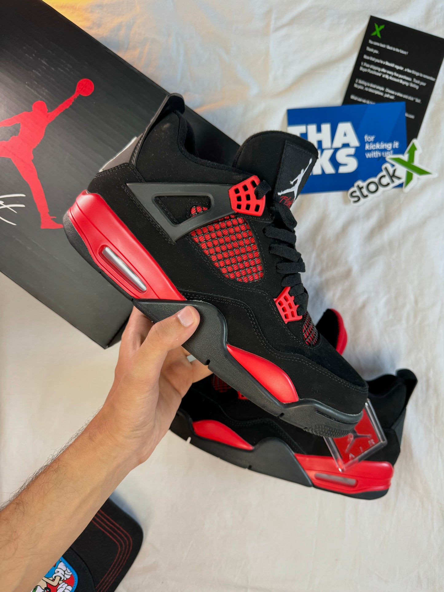 AIR JORDAN 4 RETRO 'RED THUNDER'