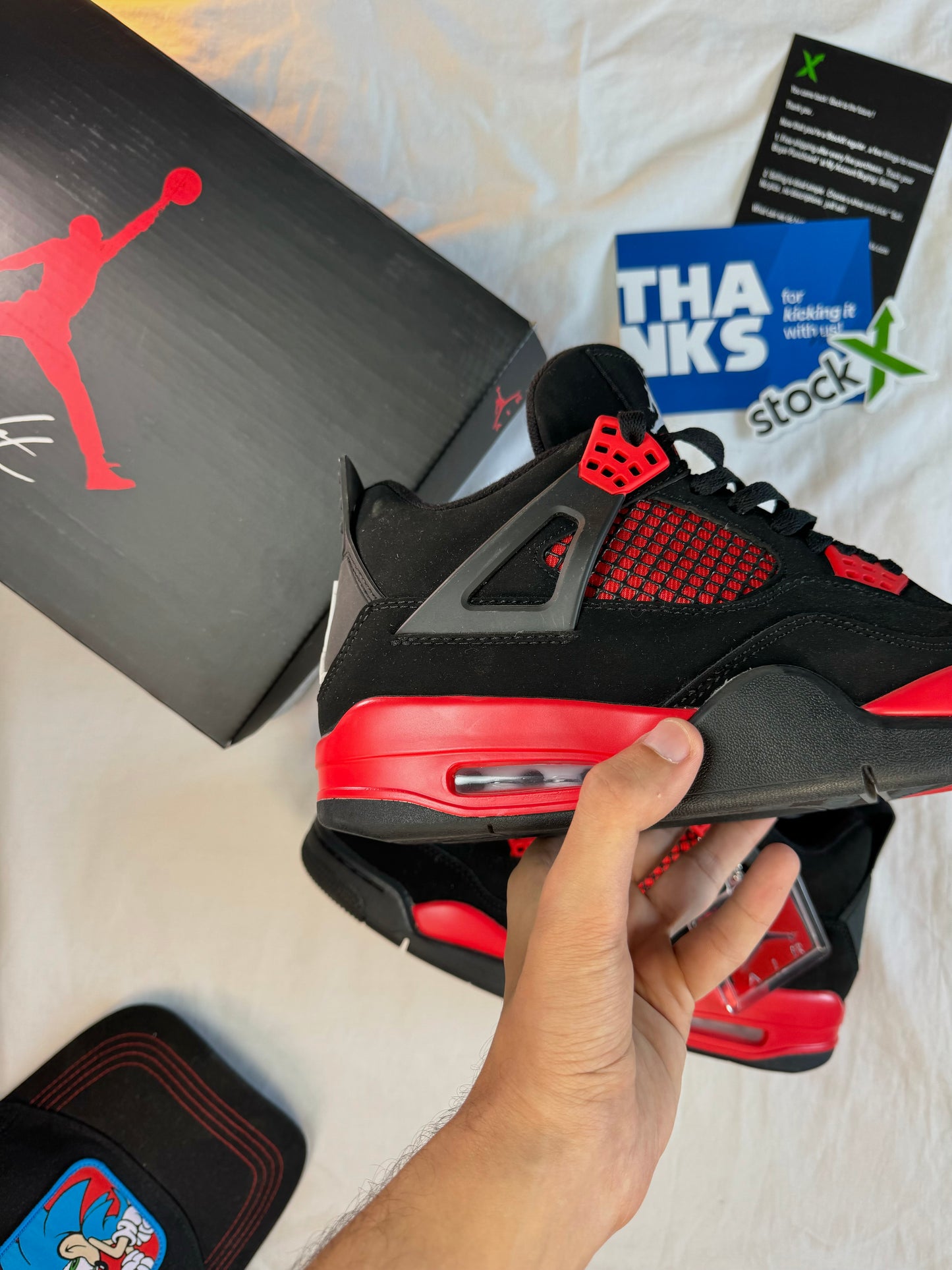 AIR JORDAN 4 RETRO 'RED THUNDER'
