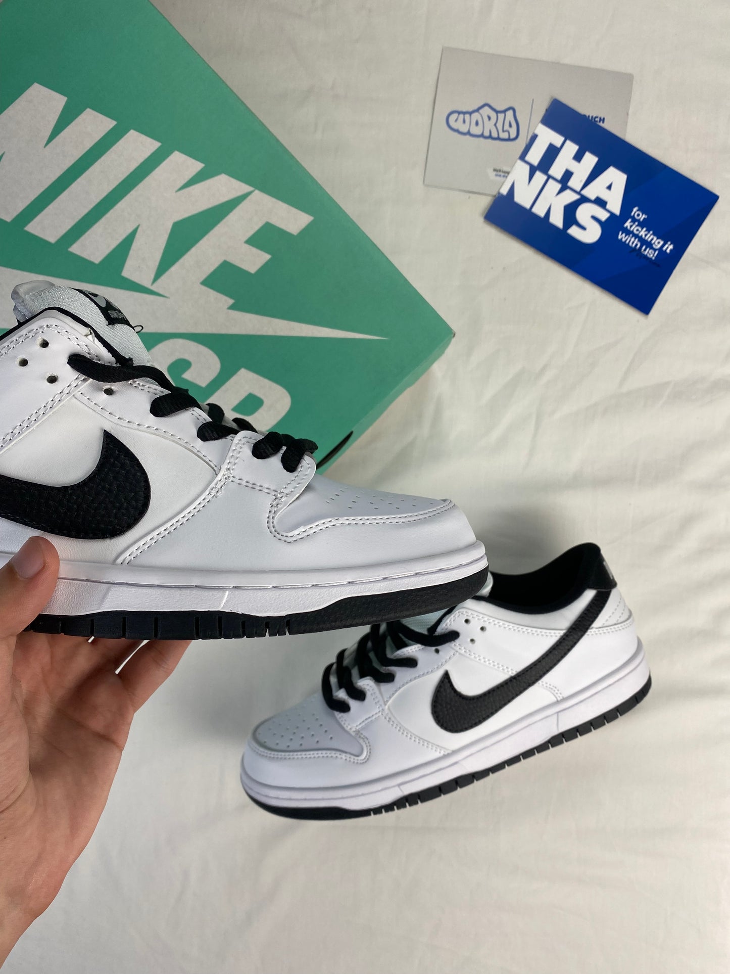 Nike Dunk Low Pro SB 'White Black'