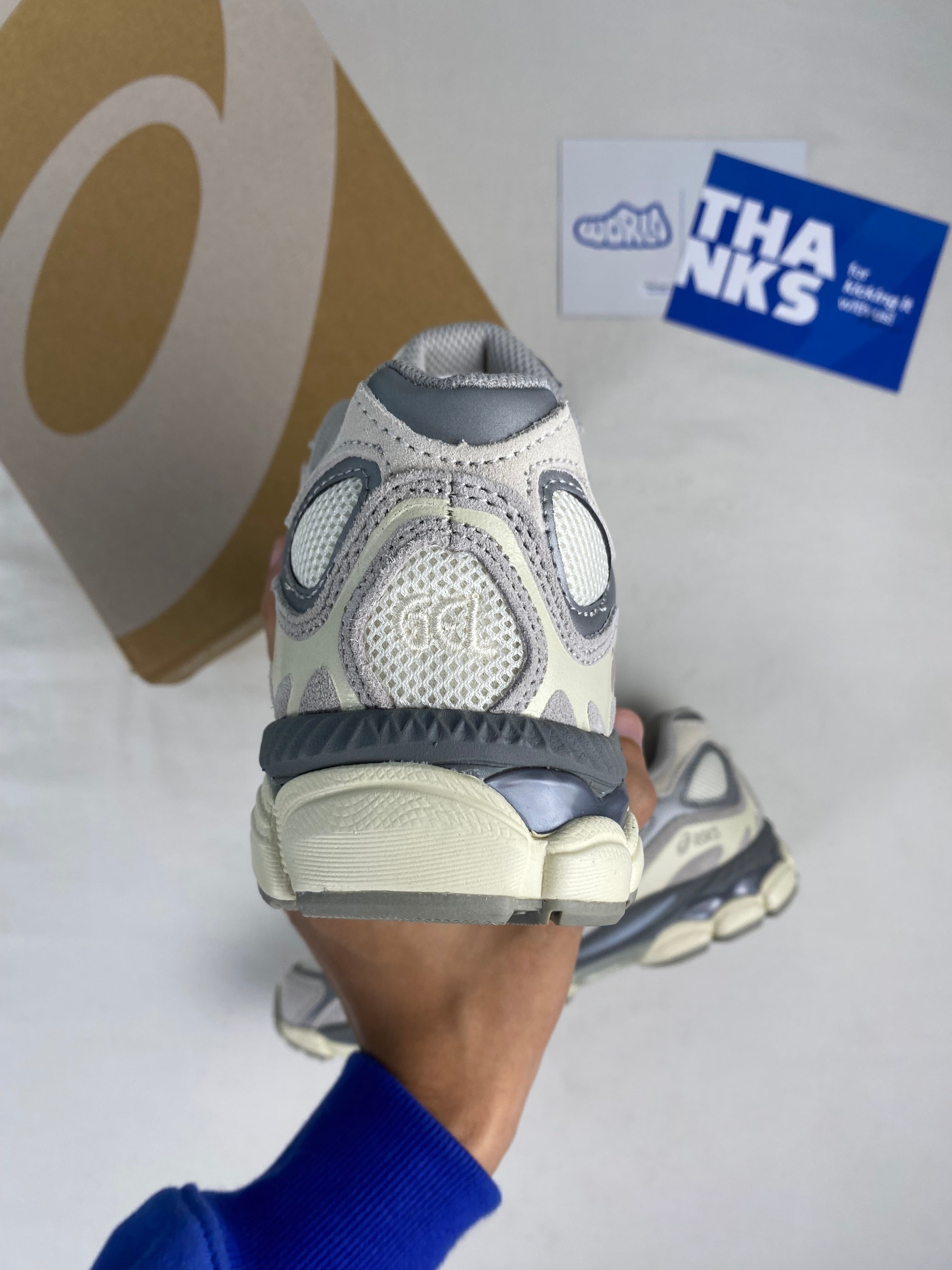 ASICS Gel NYC 'Cream Oyster Grey'