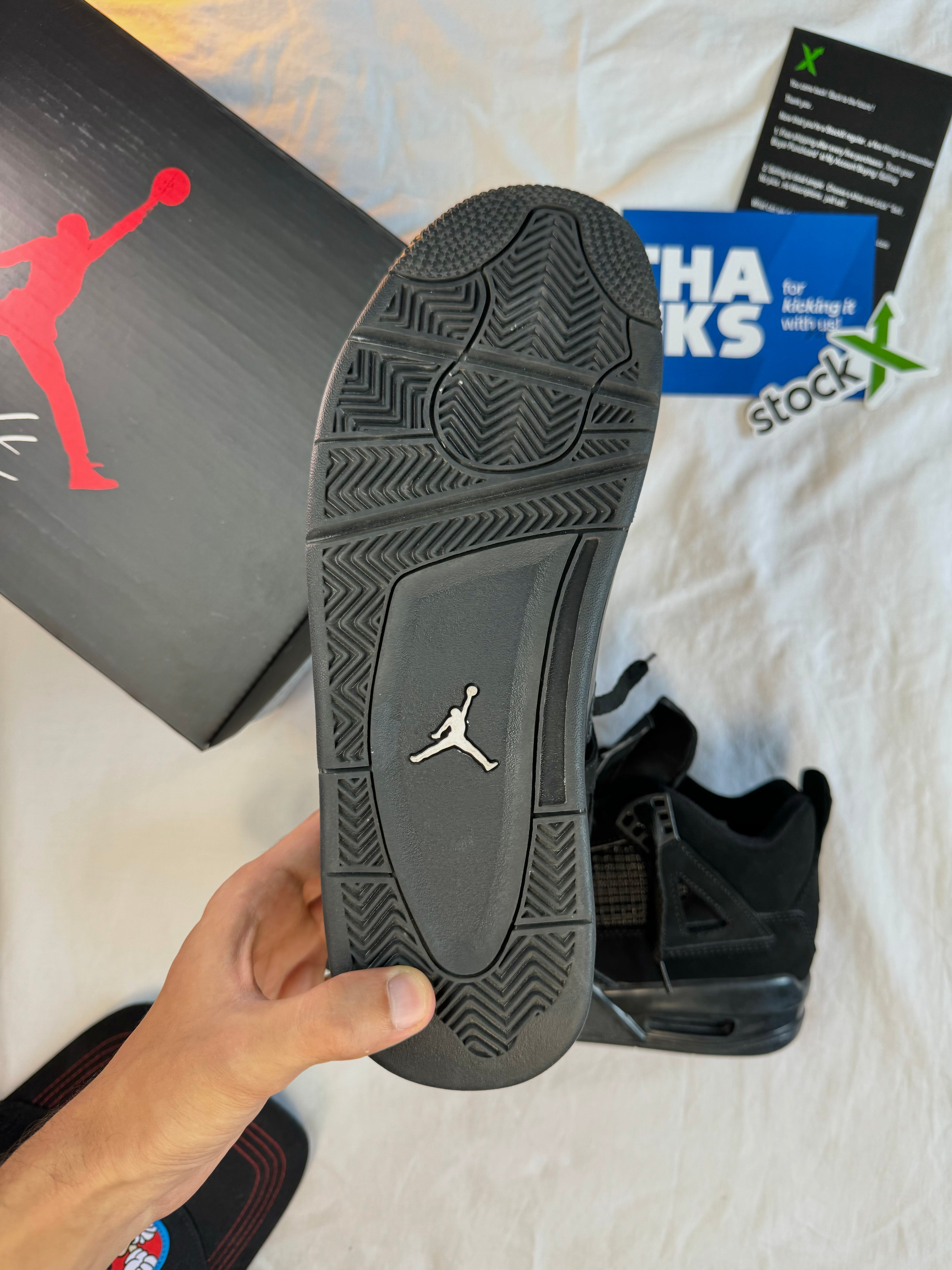 Air Jordan 4 Retro GS 'Black Cat'