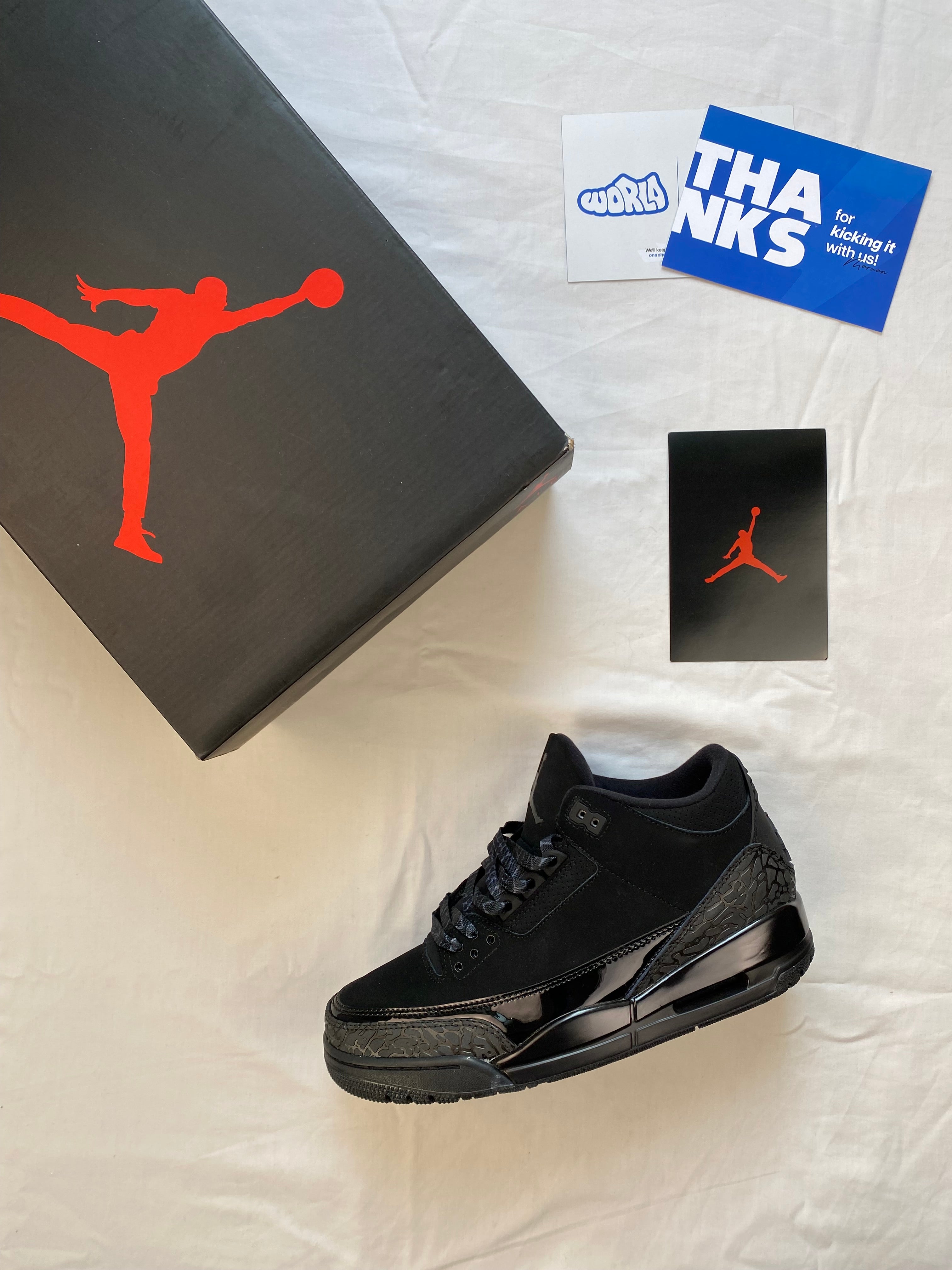 Jordan 3 Retro 'Black Cat' 2025