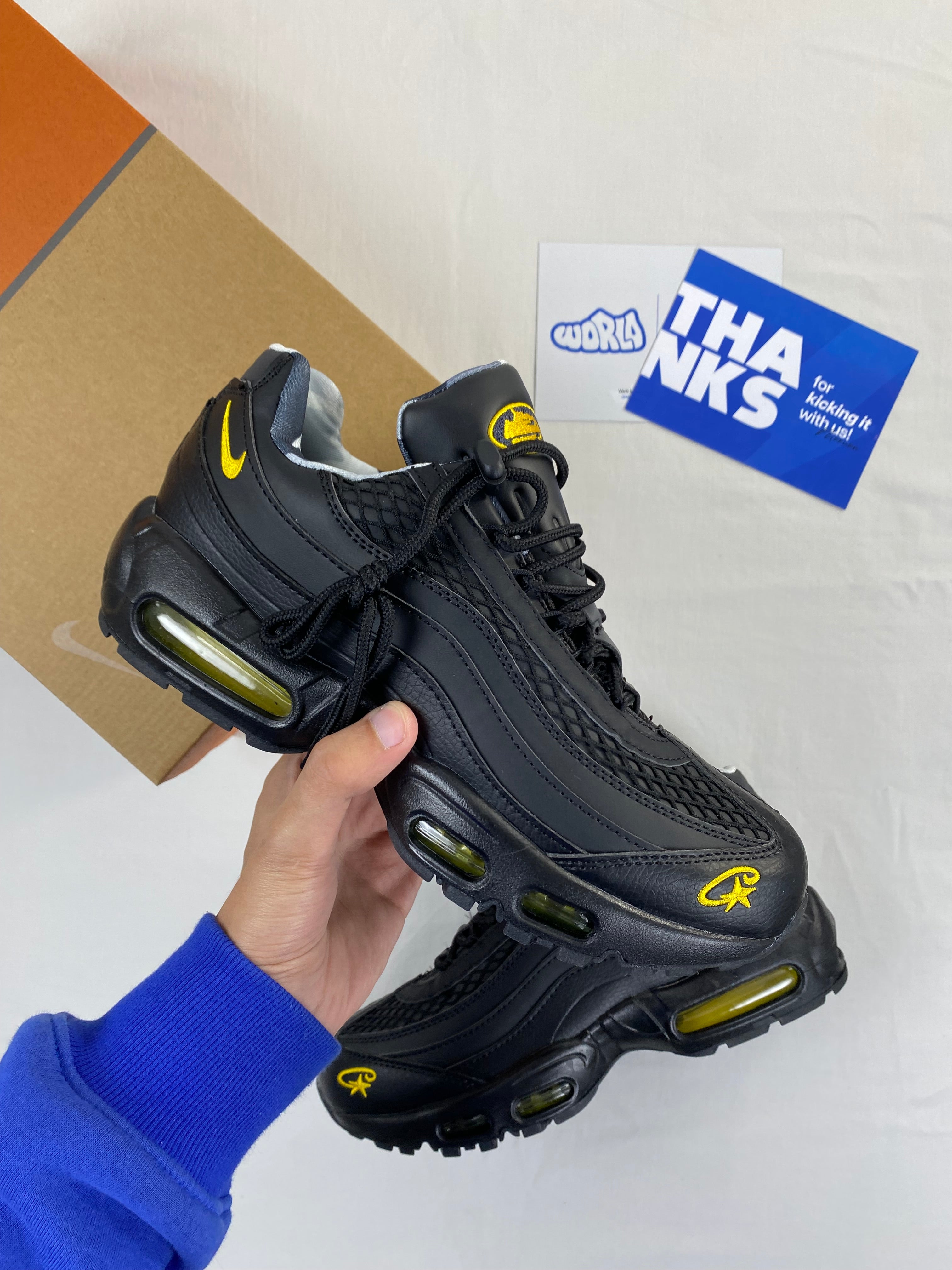Nike Corteiz x Air Max 95 SP 'Honey Blacks'