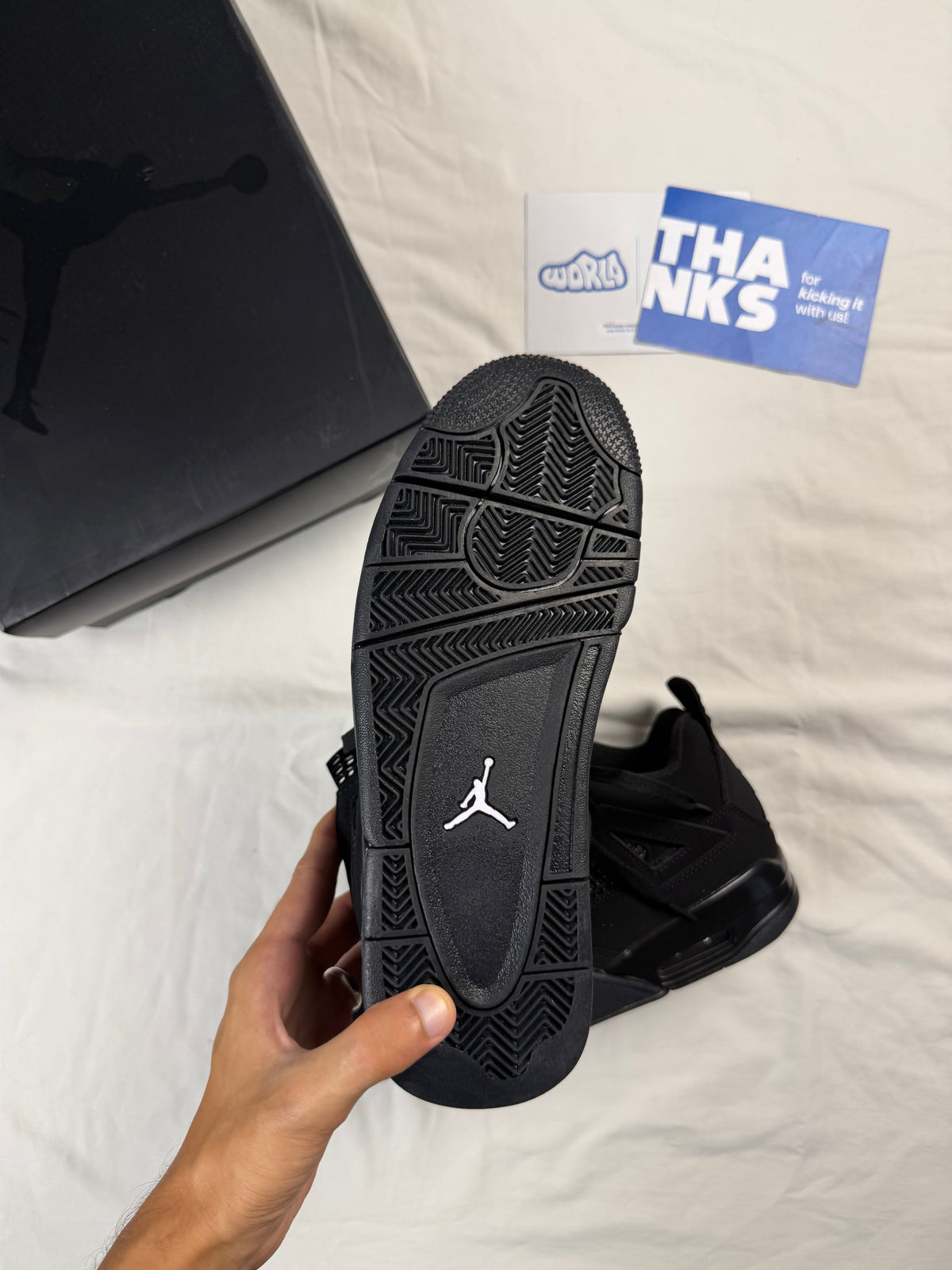 Air Jordan 4 Retro GS 'Black Cat'