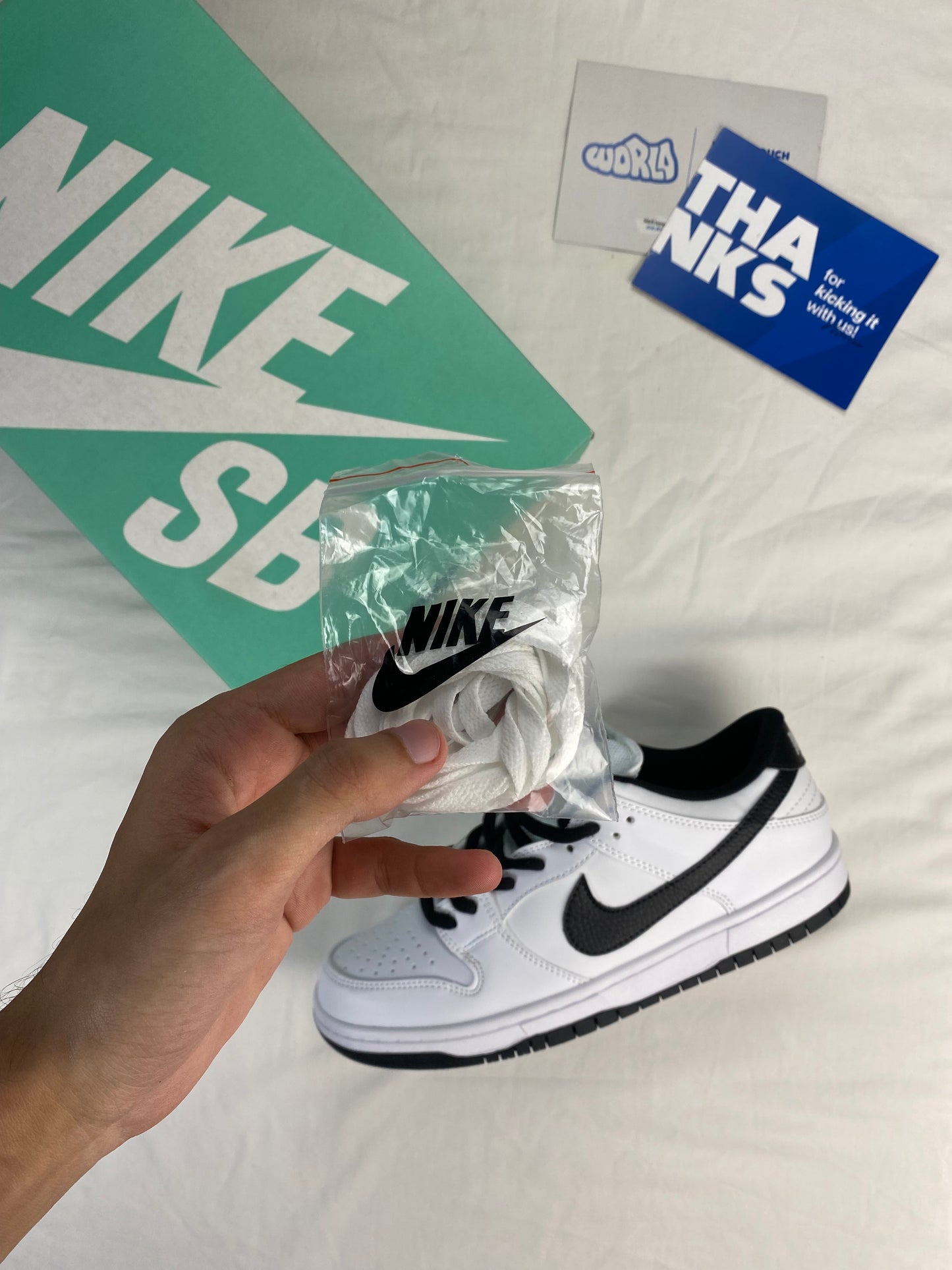 Nike Dunk Low Pro SB 'White Black'