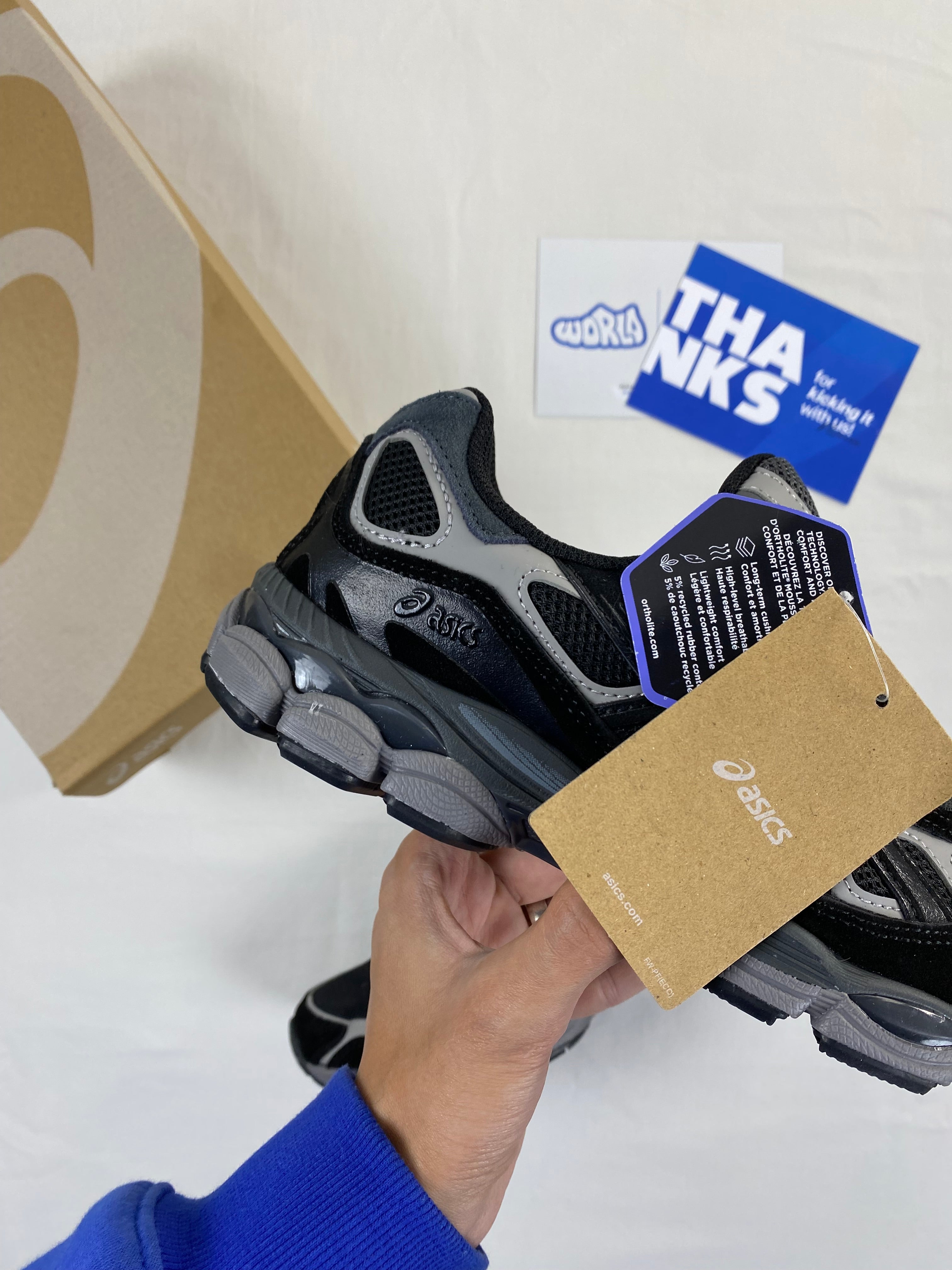 ASICS Gel NYC 'Graphite Grey Black'
