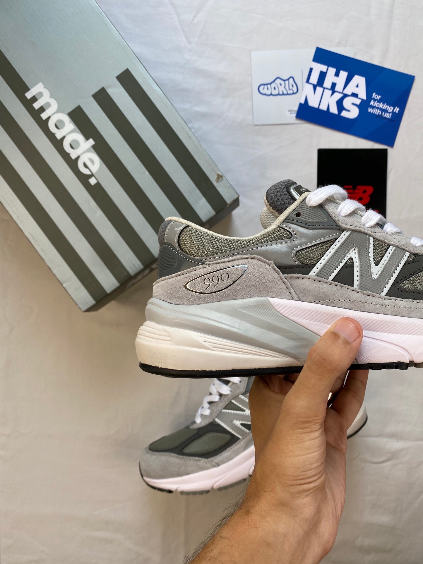 New Balance Teddy Santis x 990v6 Made in USA 'Grey Black'