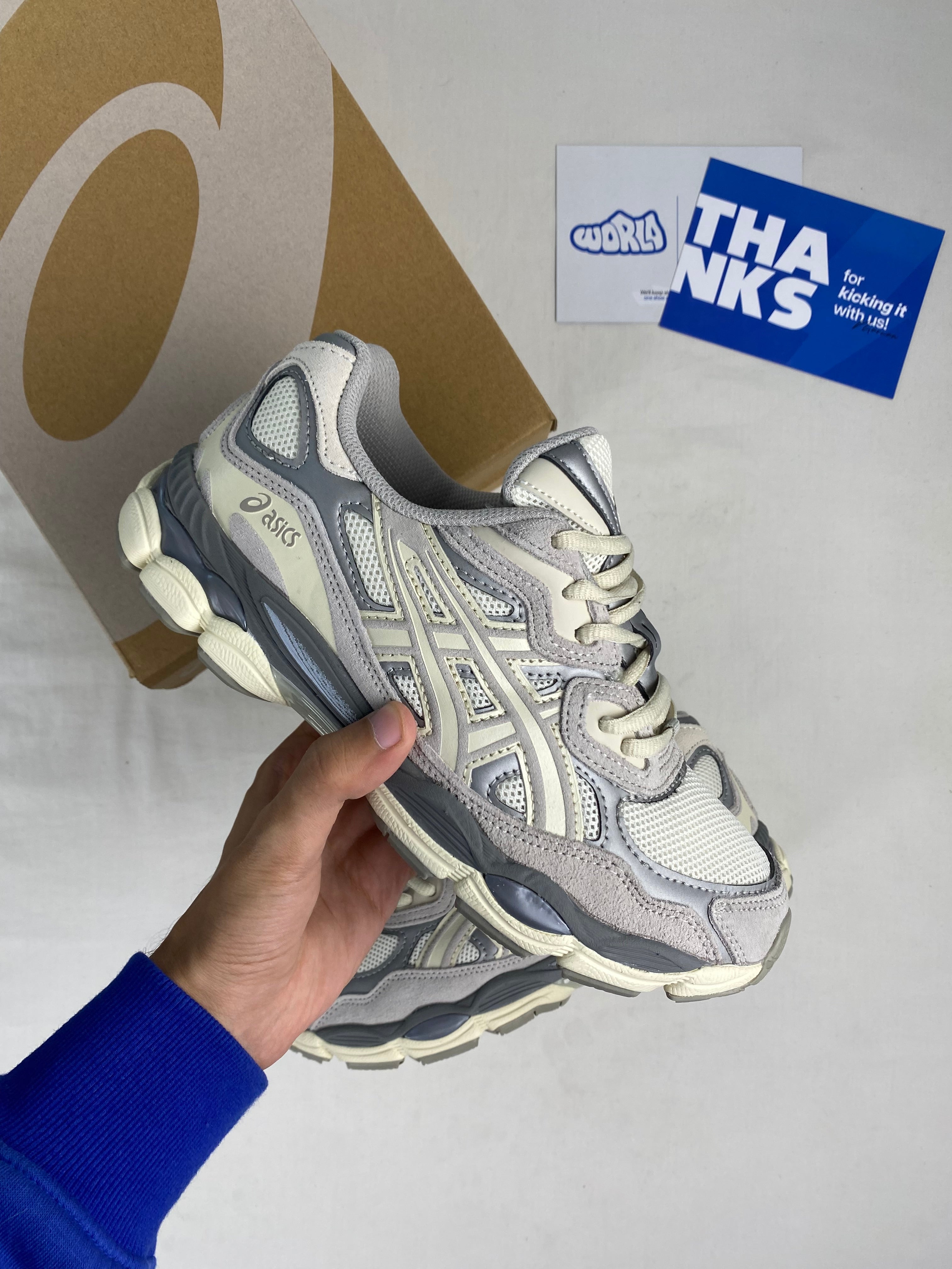 ASICS Gel NYC 'Cream Oyster Grey'