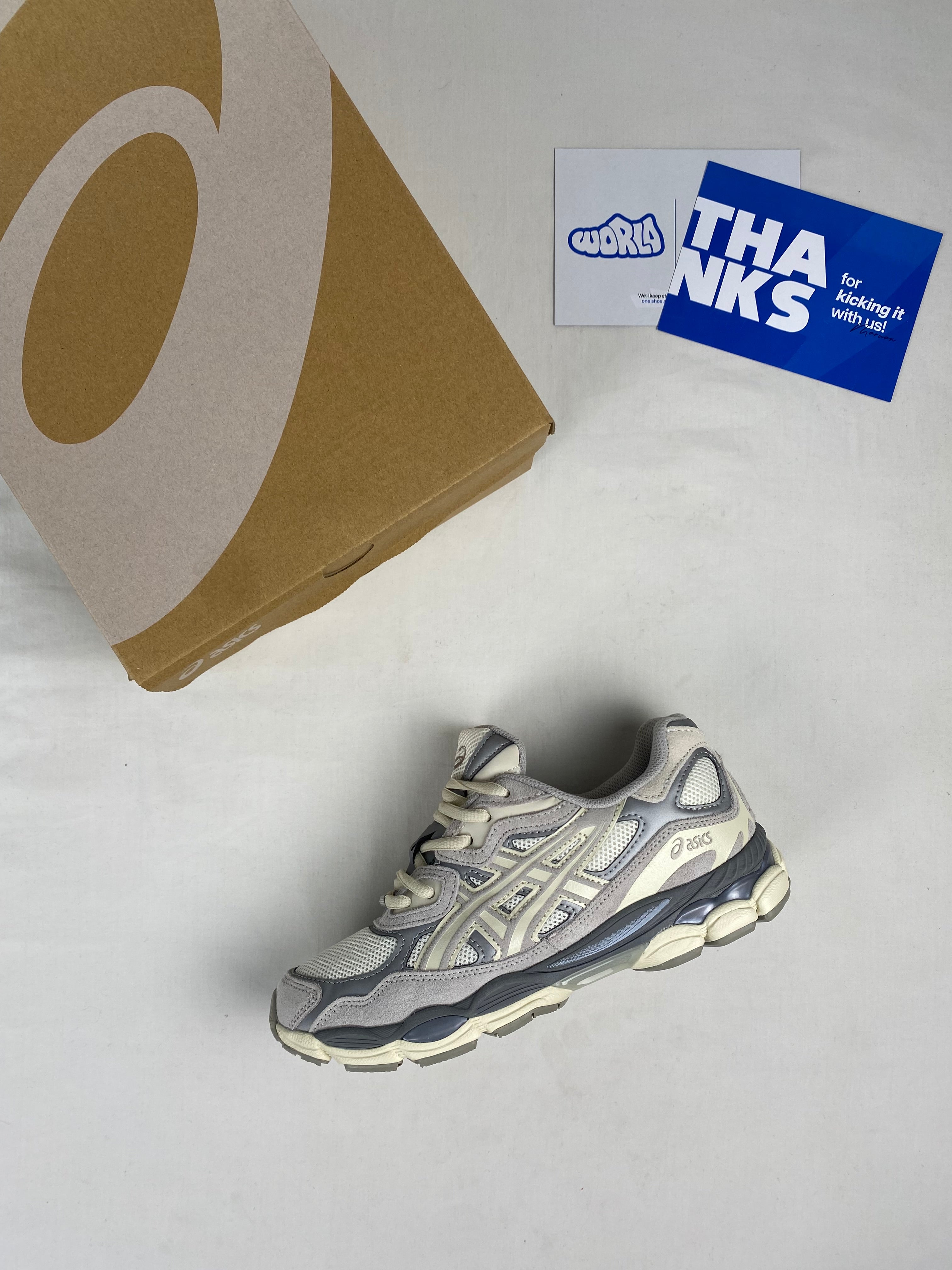 ASICS Gel NYC 'Cream Oyster Grey'
