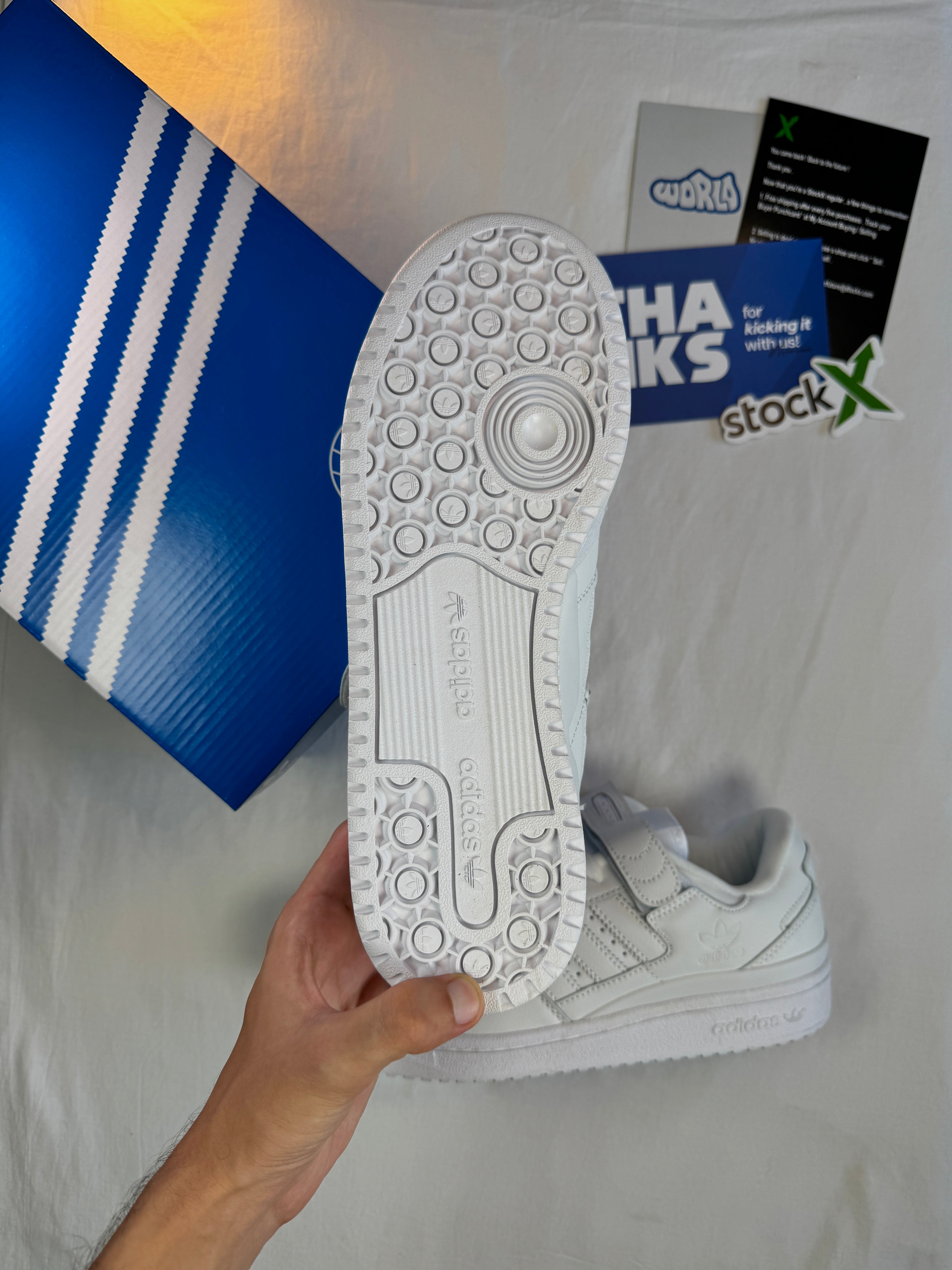 adidas FORUM LOW 'TRIPLE WHITE'