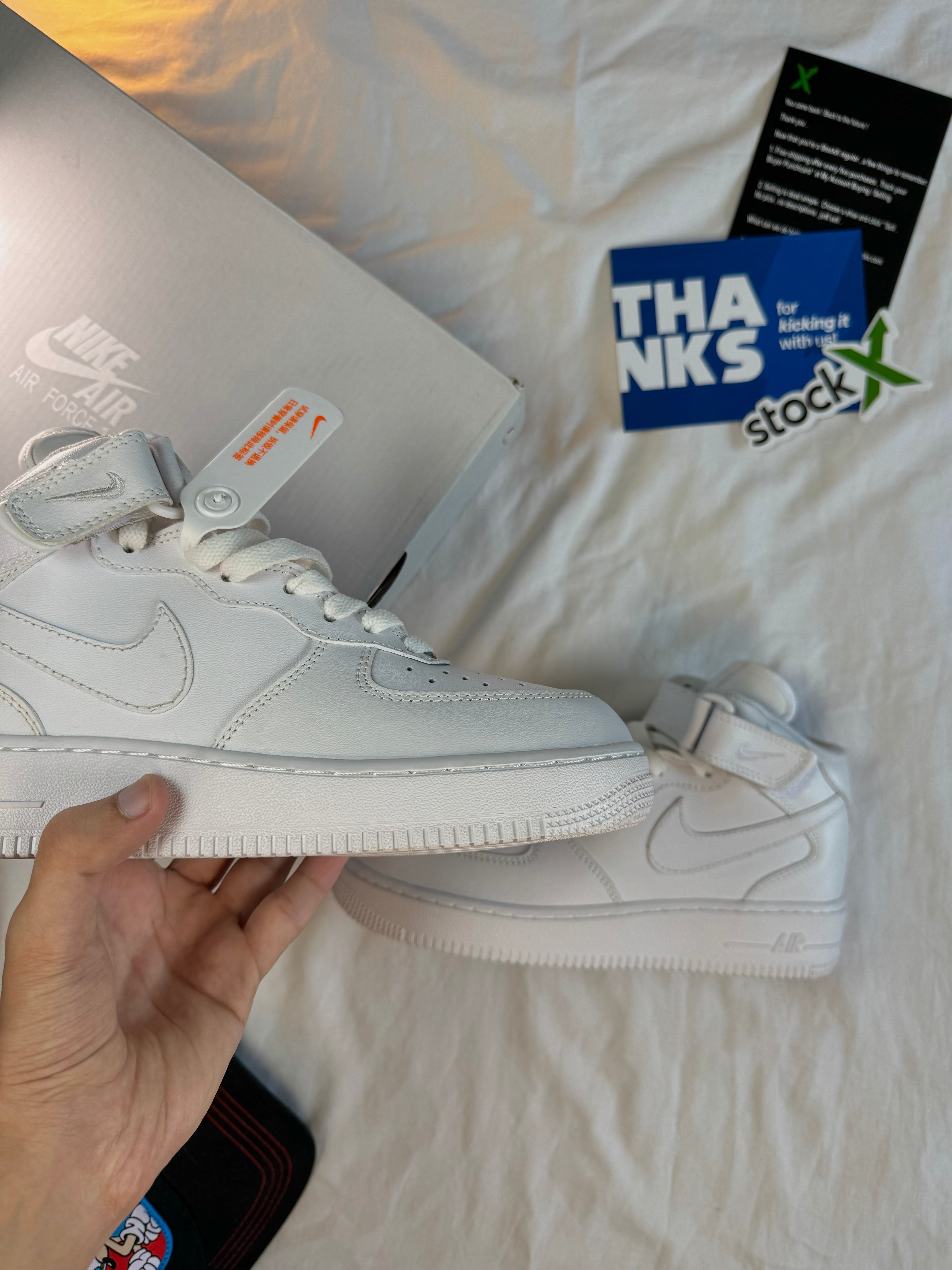 Nike Air Force 1 Mid '07 'Triple White'