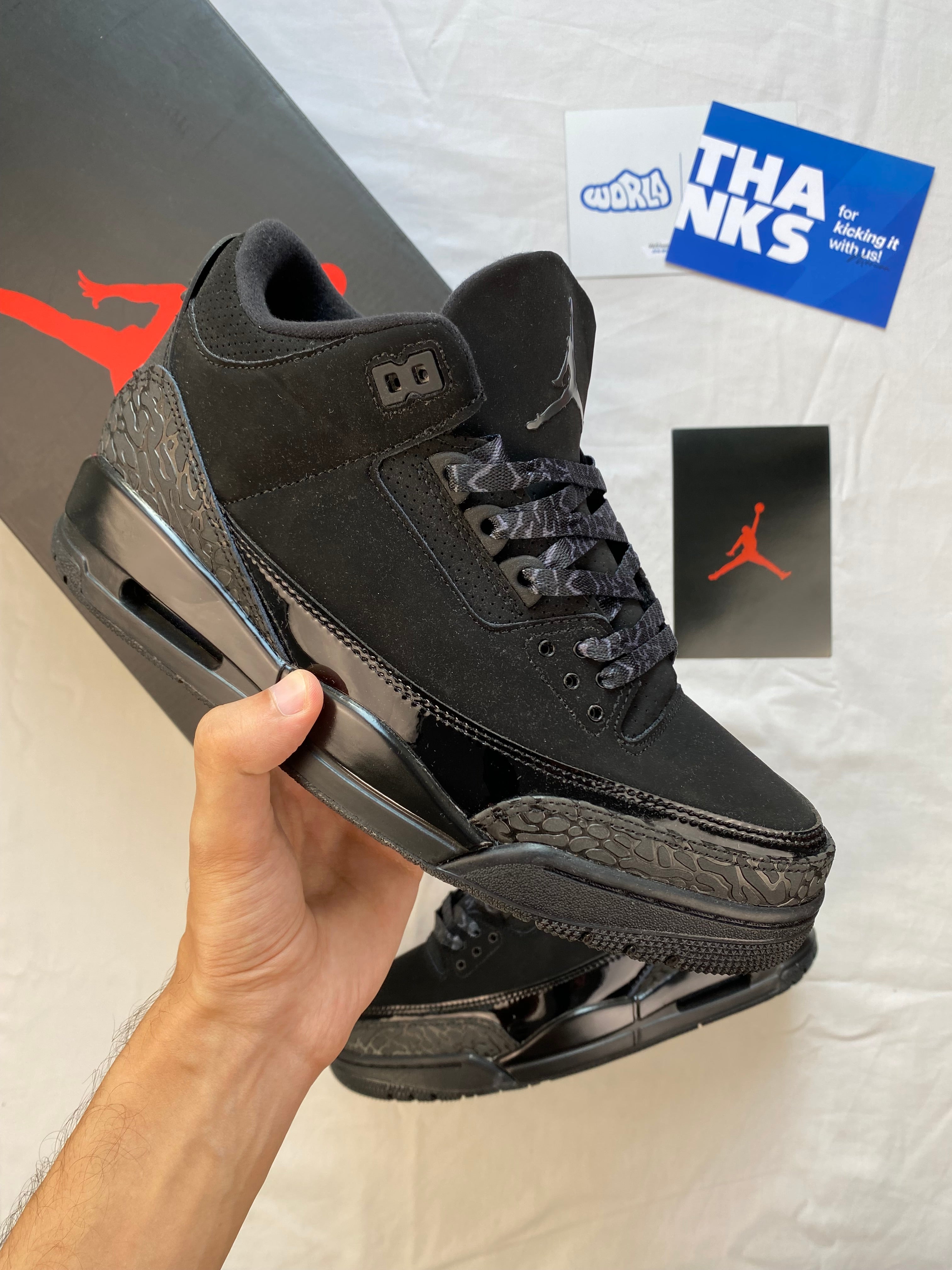 Jordan 3 Retro 'Black Cat' 2025