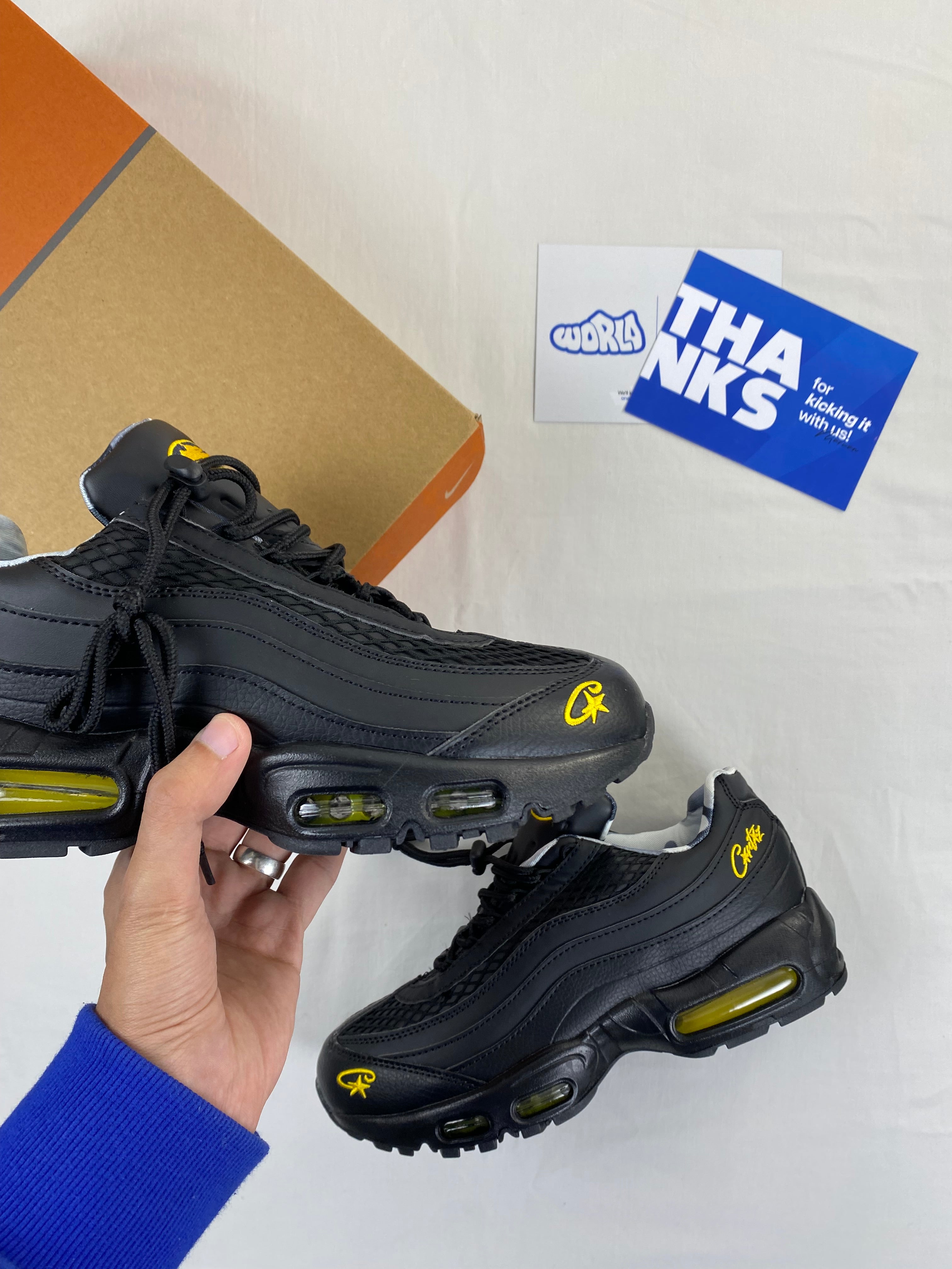 Nike Corteiz x Air Max 95 SP 'Honey Blacks'