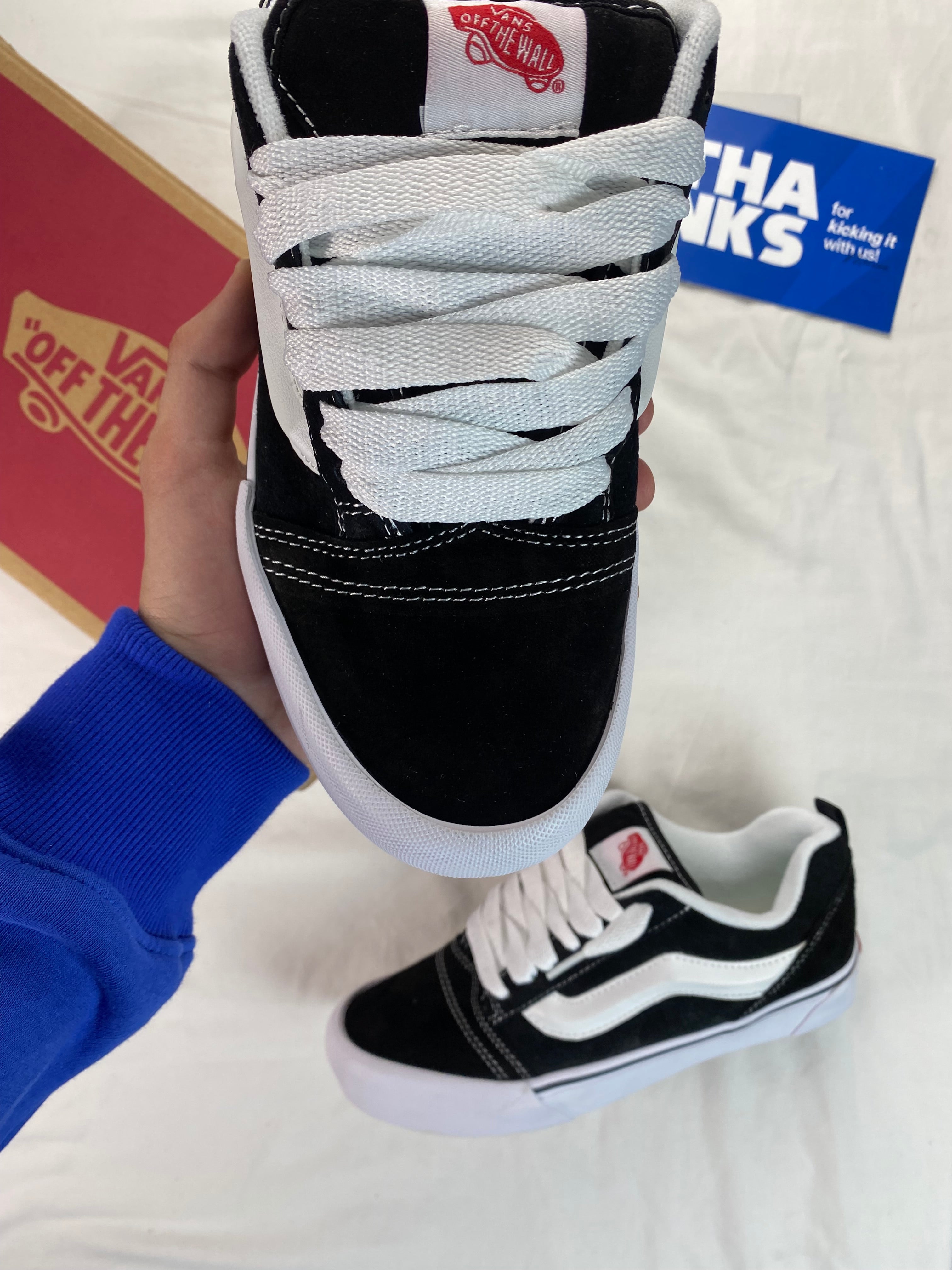 Vans Knu-Skool 'Black White'