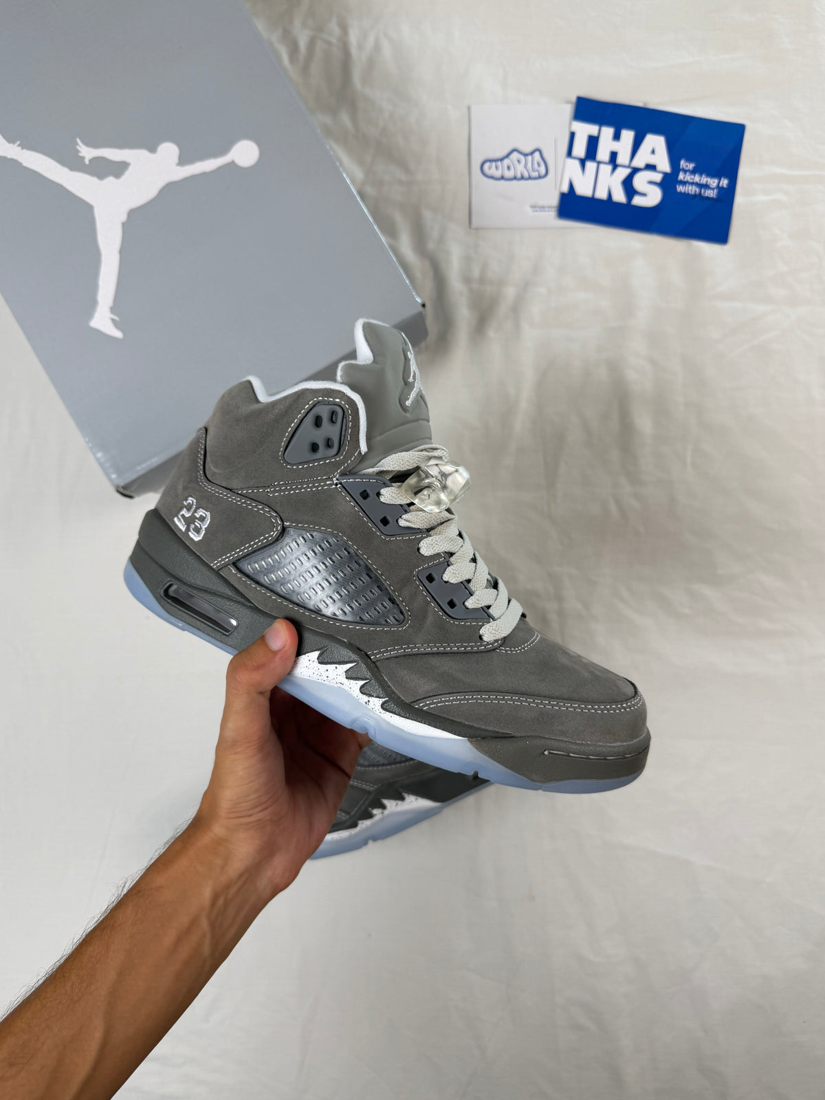 Jordan 5 Retro 'Wolf Grey' 2026