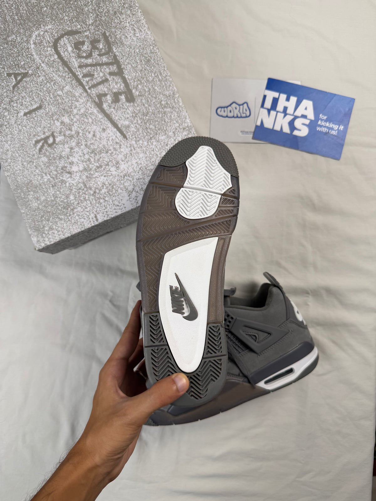 Nigel Sylvester x Jordan 4 Retro OG SP 'Wolf Grey'