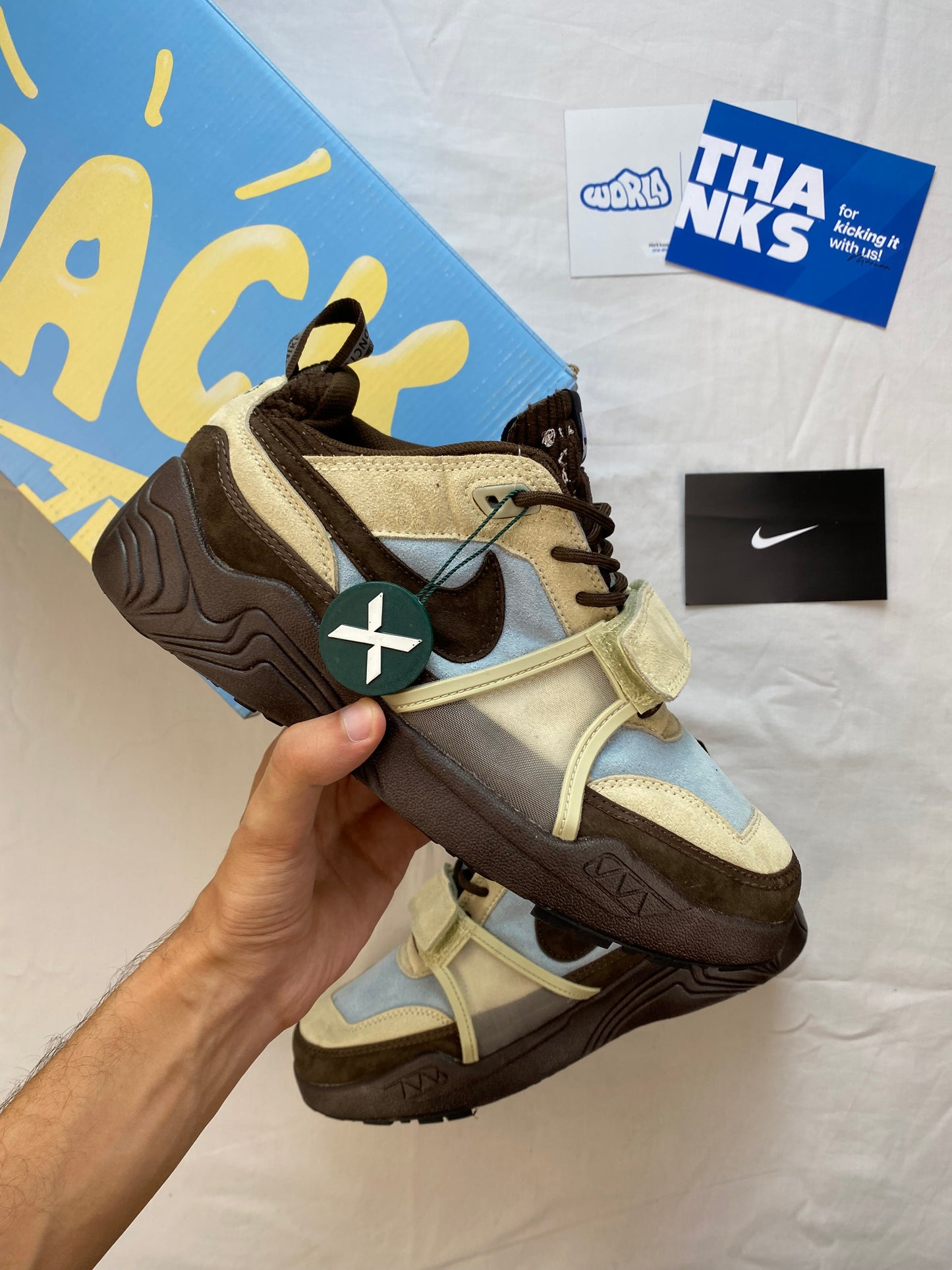 Travis Scott x Zoom Field Jaxx 'Leche Blue'