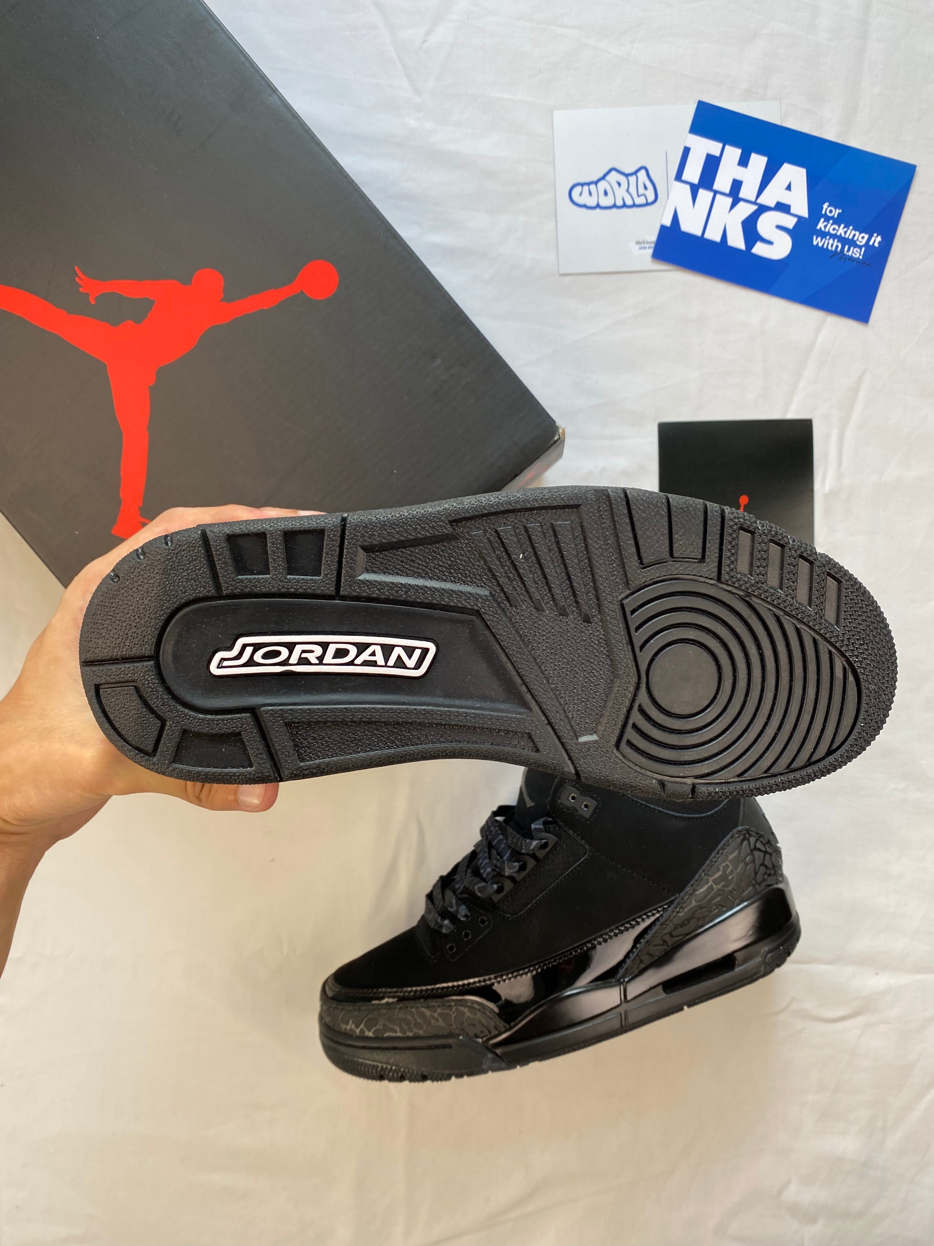 Jordan 3 Retro 'Black Cat' 2025
