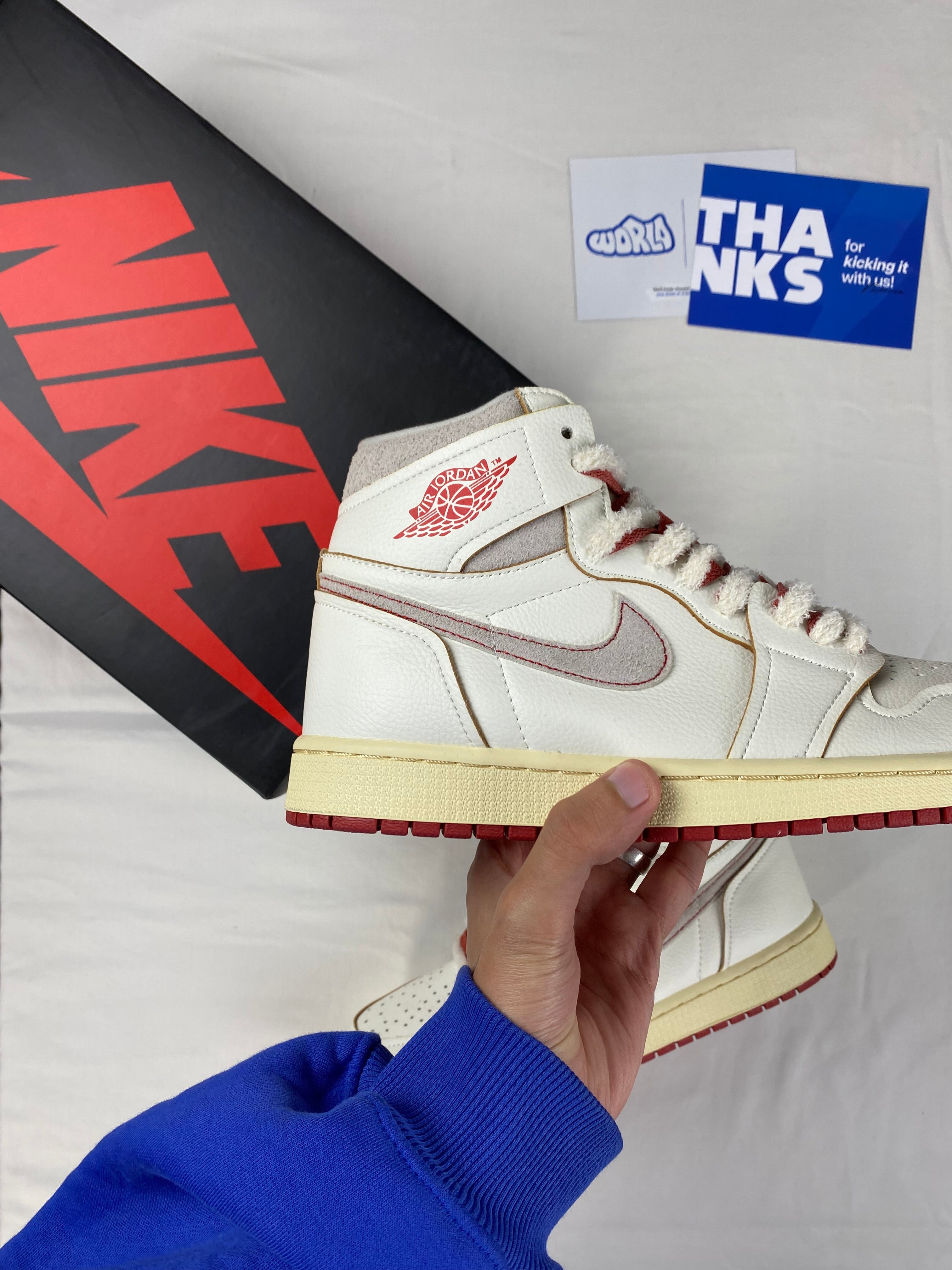 Jordan 1 Retro High OG 'Sail Cinnabar'