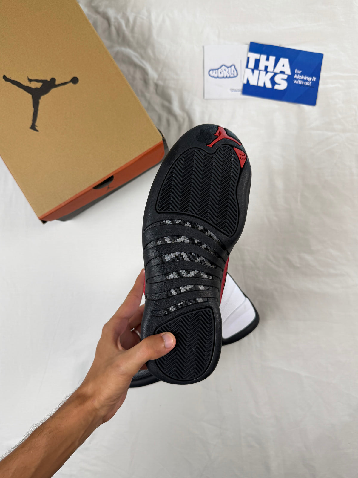 Jordan 12 Retro GS 'Red Taxi'