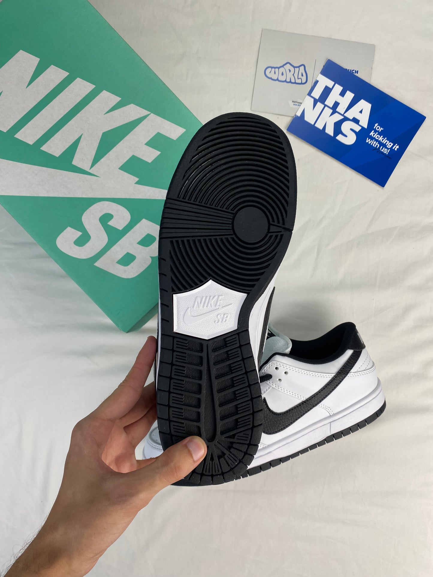 Nike Dunk Low Pro SB 'White Black'