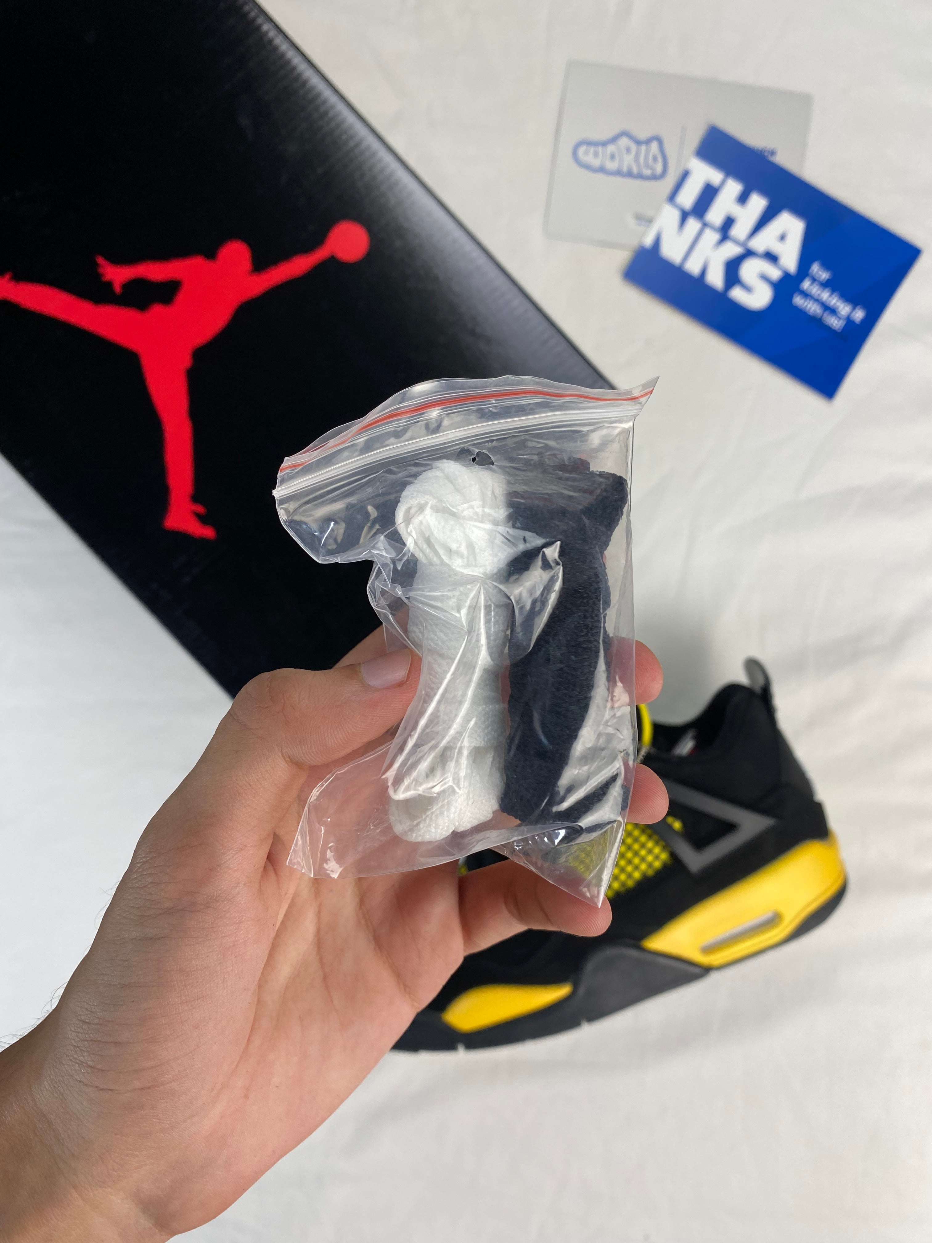 Jordan 4 Retro 'Yellow Thunder'