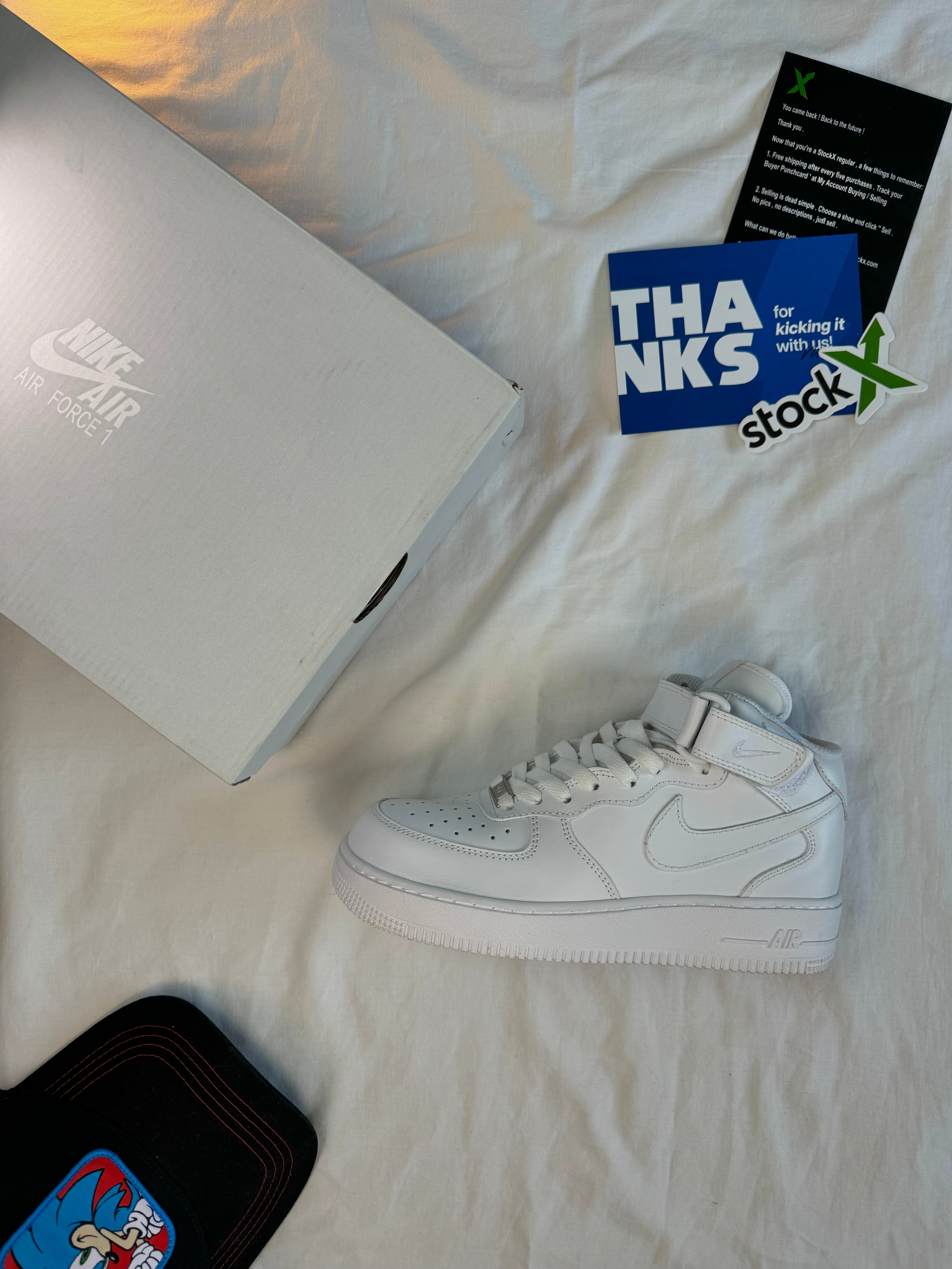 Nike Air Force 1 Mid '07 'Triple White'