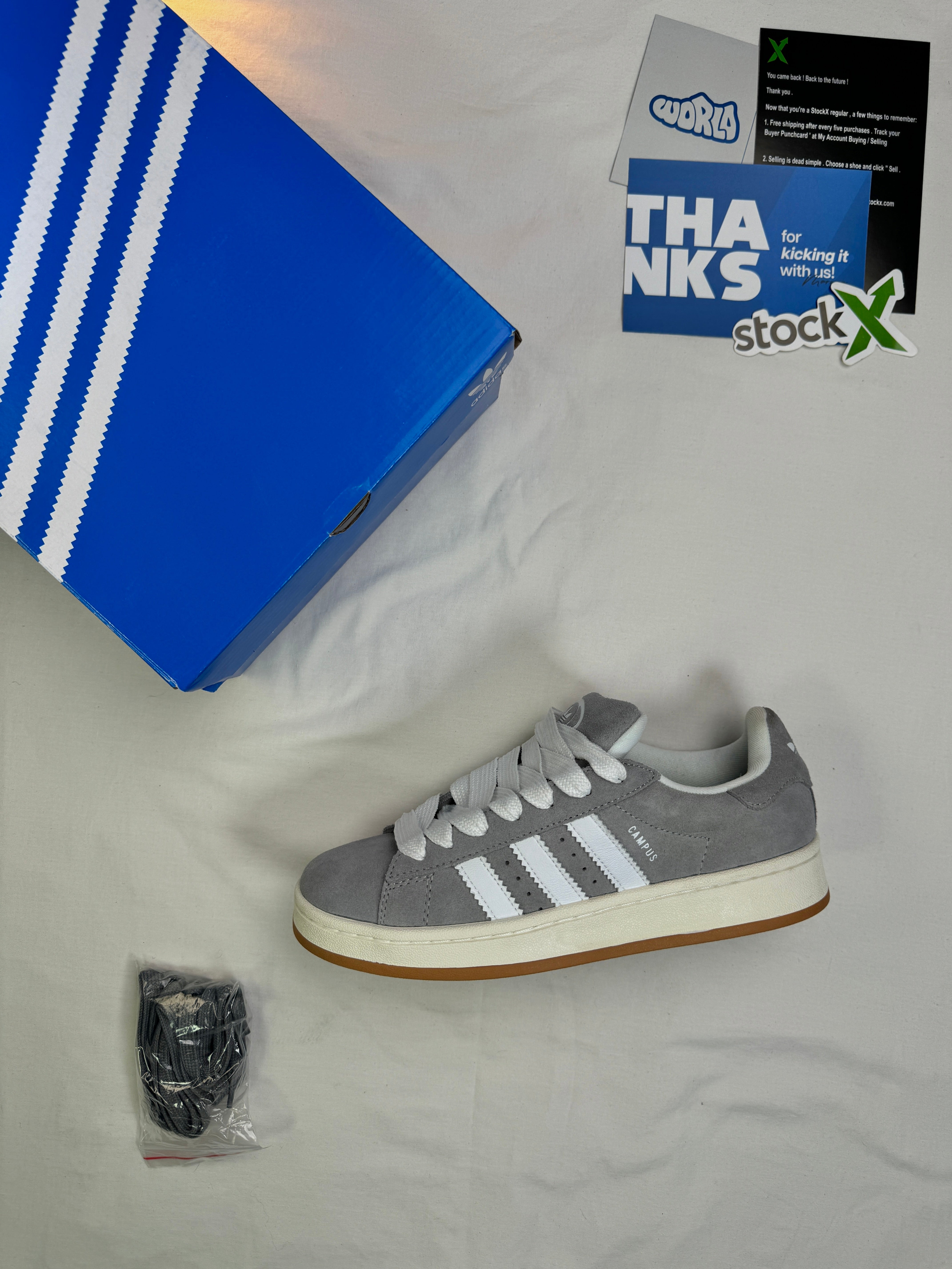 adidas Campus 00s "Grey/White"