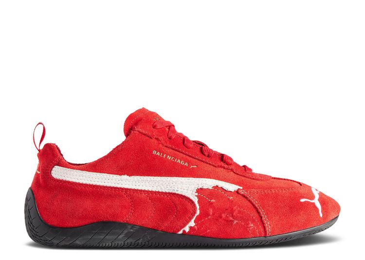 Balenciaga x Puma Speedcat Suede 'Red White'