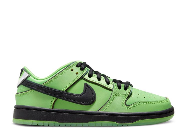 WMNS NIKE DUNK LOW SB X THE POWERPUFF GIRLS QS 'BUTTERCUP'