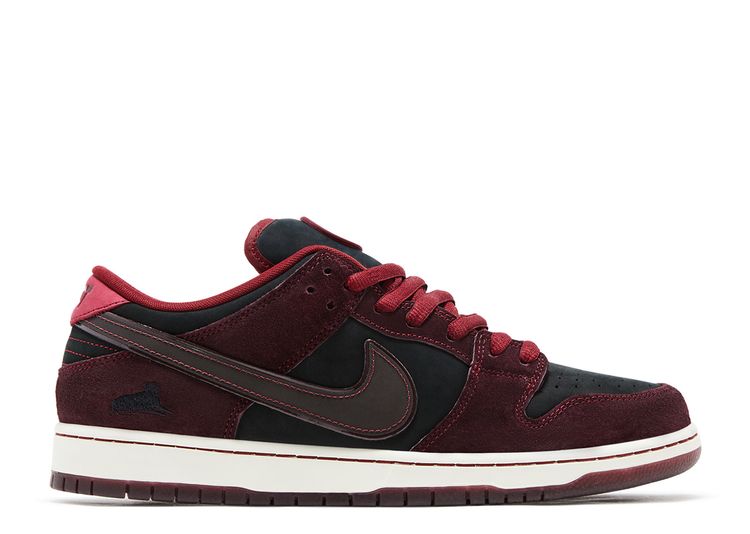 Nike RIOT Skateshop x Dunk Low Pro SB QS 'Mahogany Dark Beetroot'