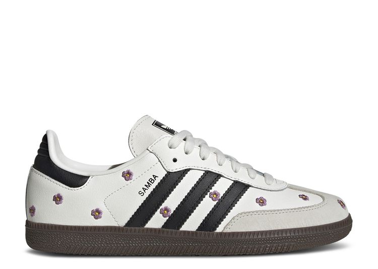 adidas Samba OG 'White Floral Embroidery'