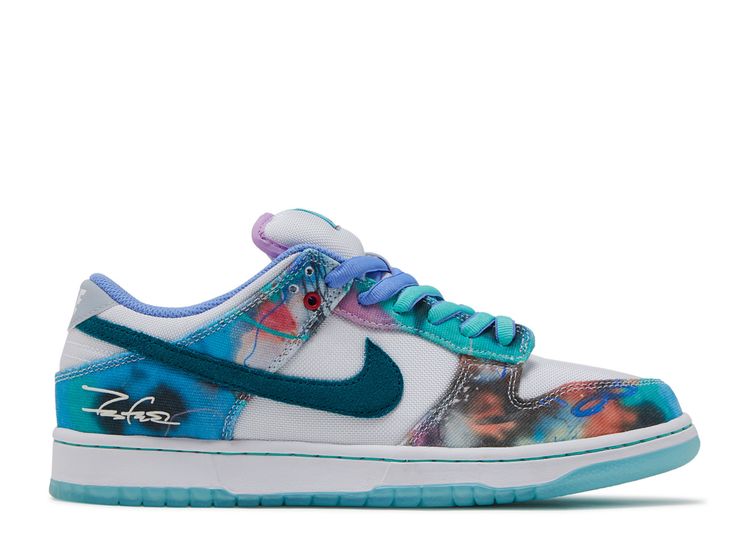Futura Laboratories x Dunk Low SB 'Bleached Aqua'