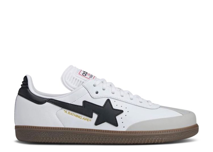 BAPE x Samba 'White Black Gum'