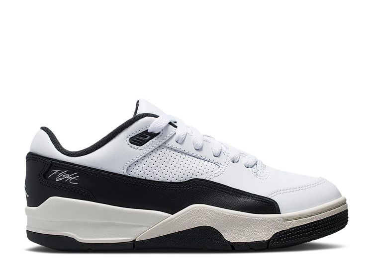 Jordan Flight Court GS 'White Black'