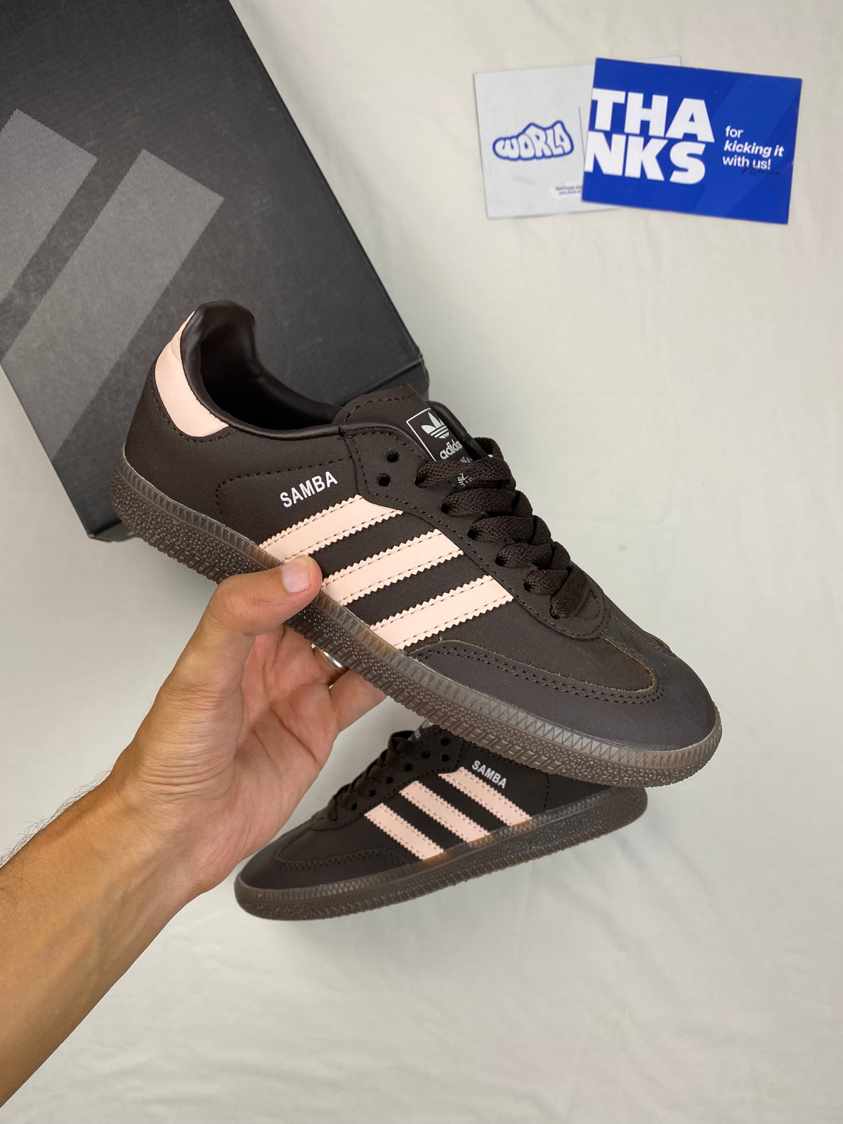 adidas Samba OG 'Aurora Coffee Sandy Pink White'
