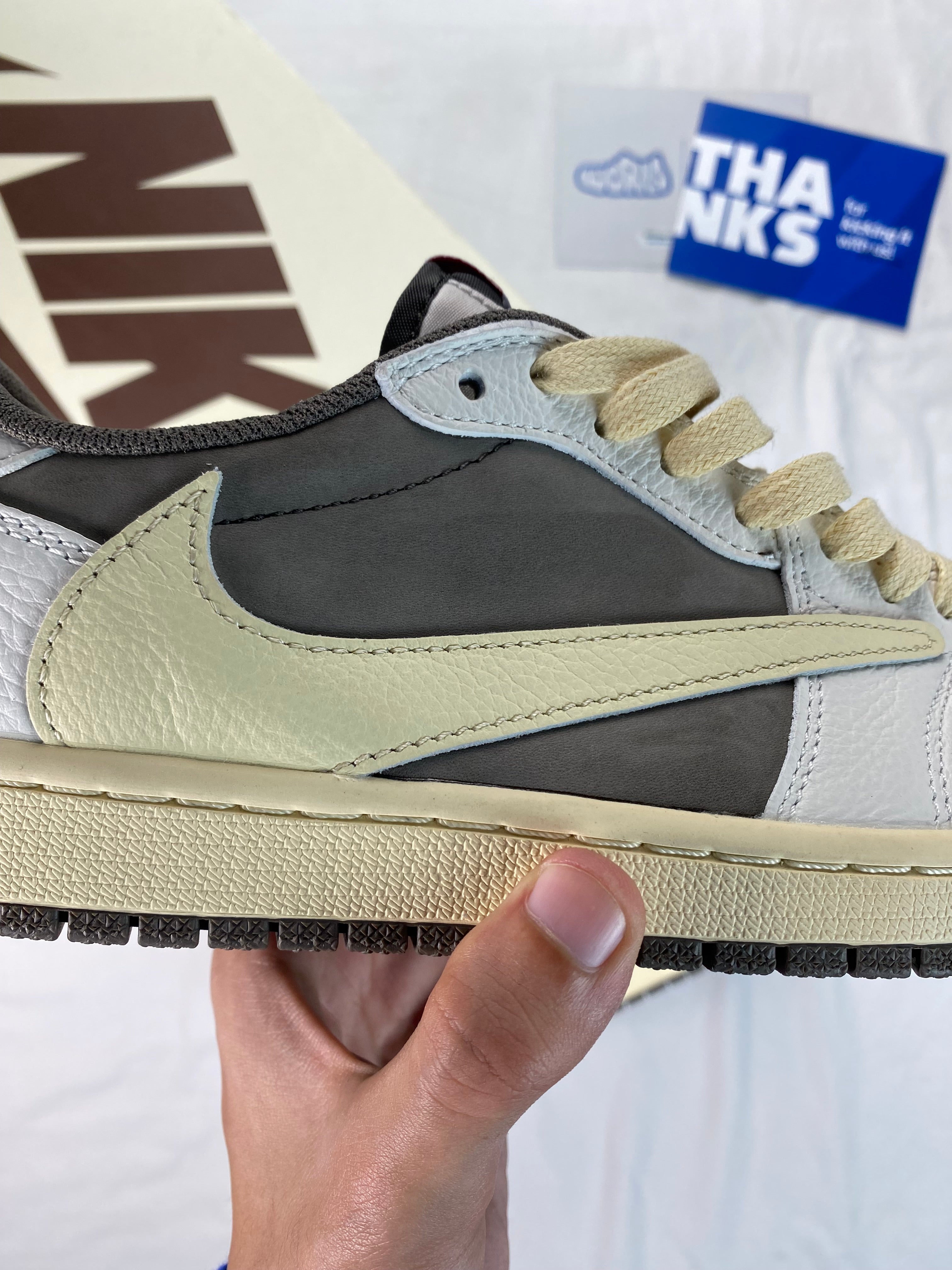Travis Scott x Air Jordan 1 Low 'Reverse Mocha'