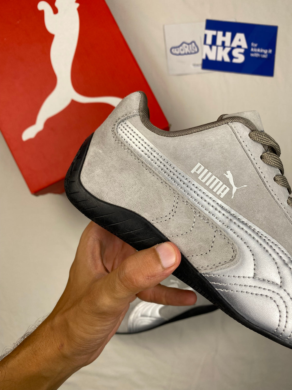 Puma Speedcat Suede "Metallic Grey"