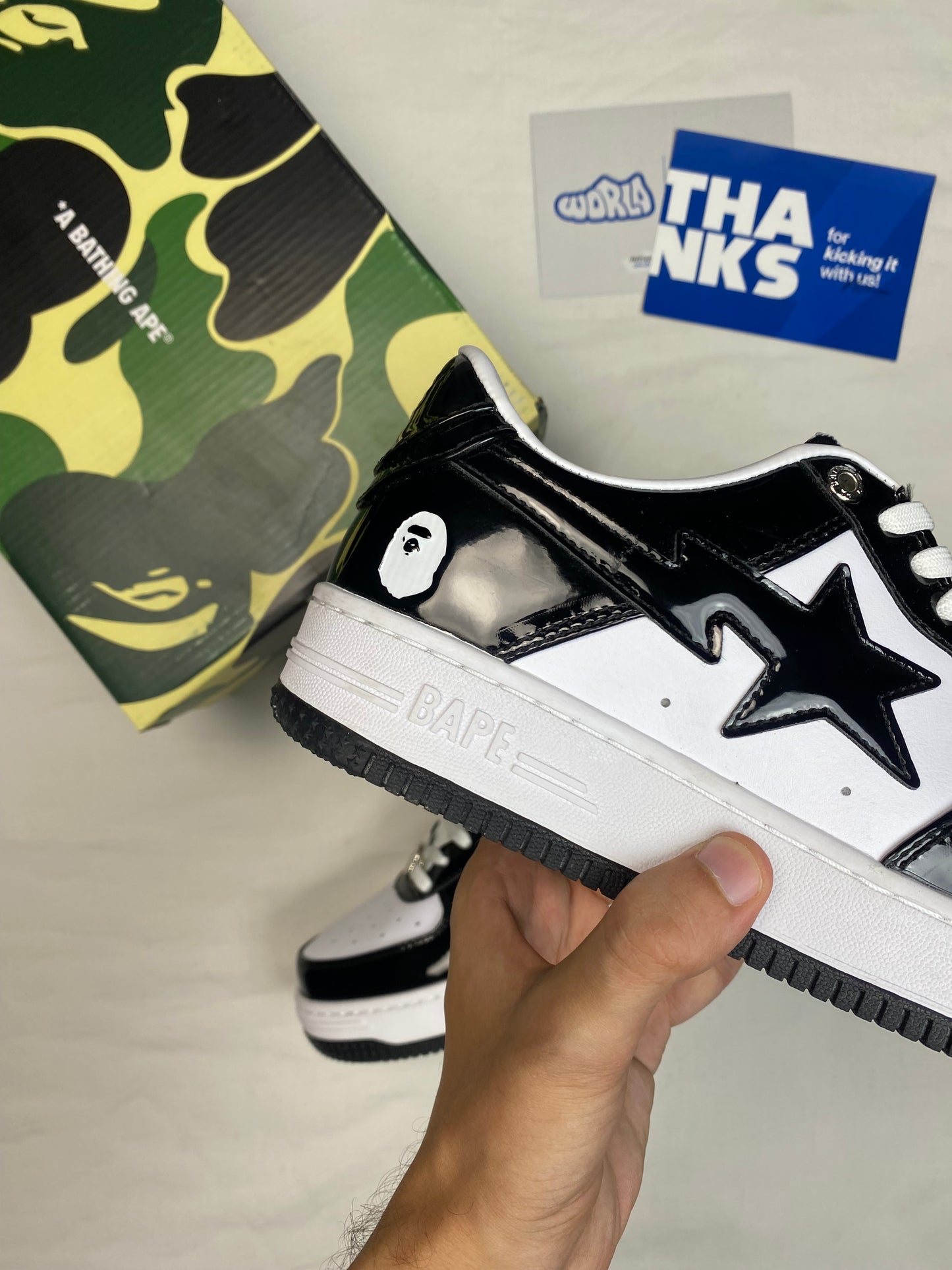 Bapesta 'Black'