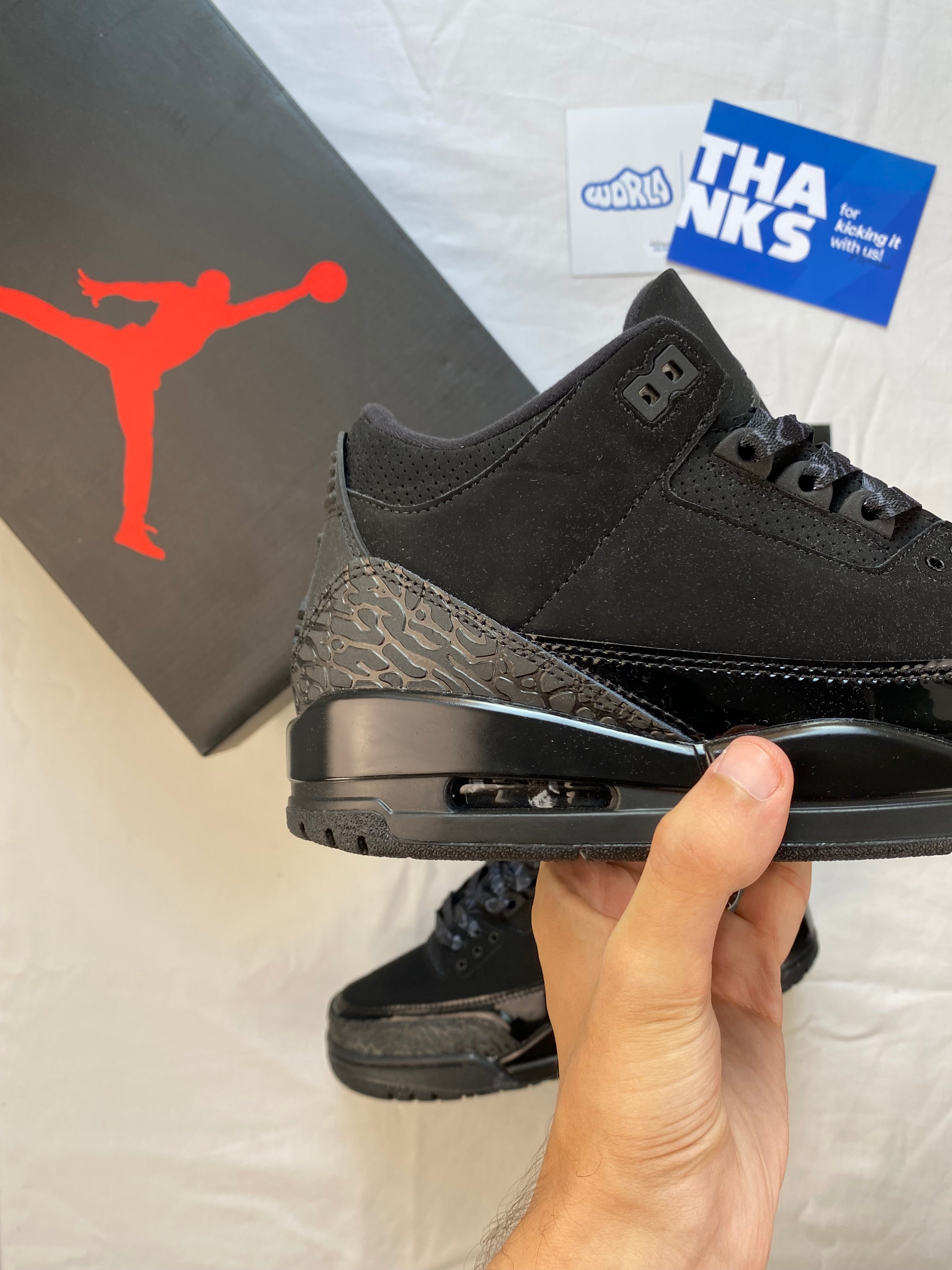 Jordan 3 Retro 'Black Cat' 2025