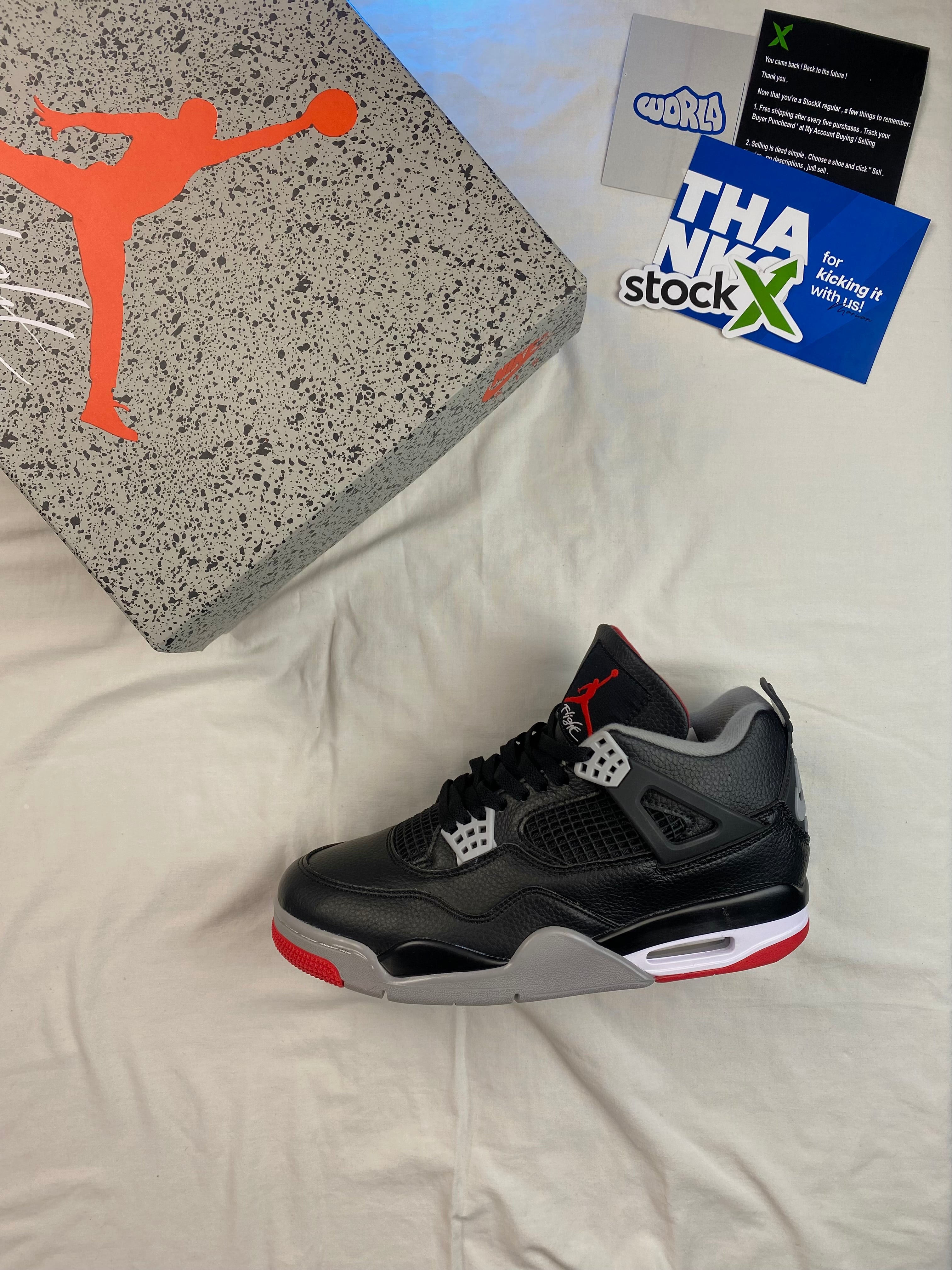Air Jordan 4 Retro OG 'Bred' 2019