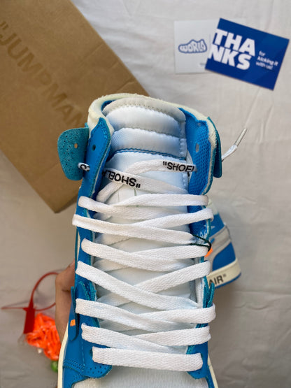 Off-White x Jordan 1 Retro High OG 'UNC'