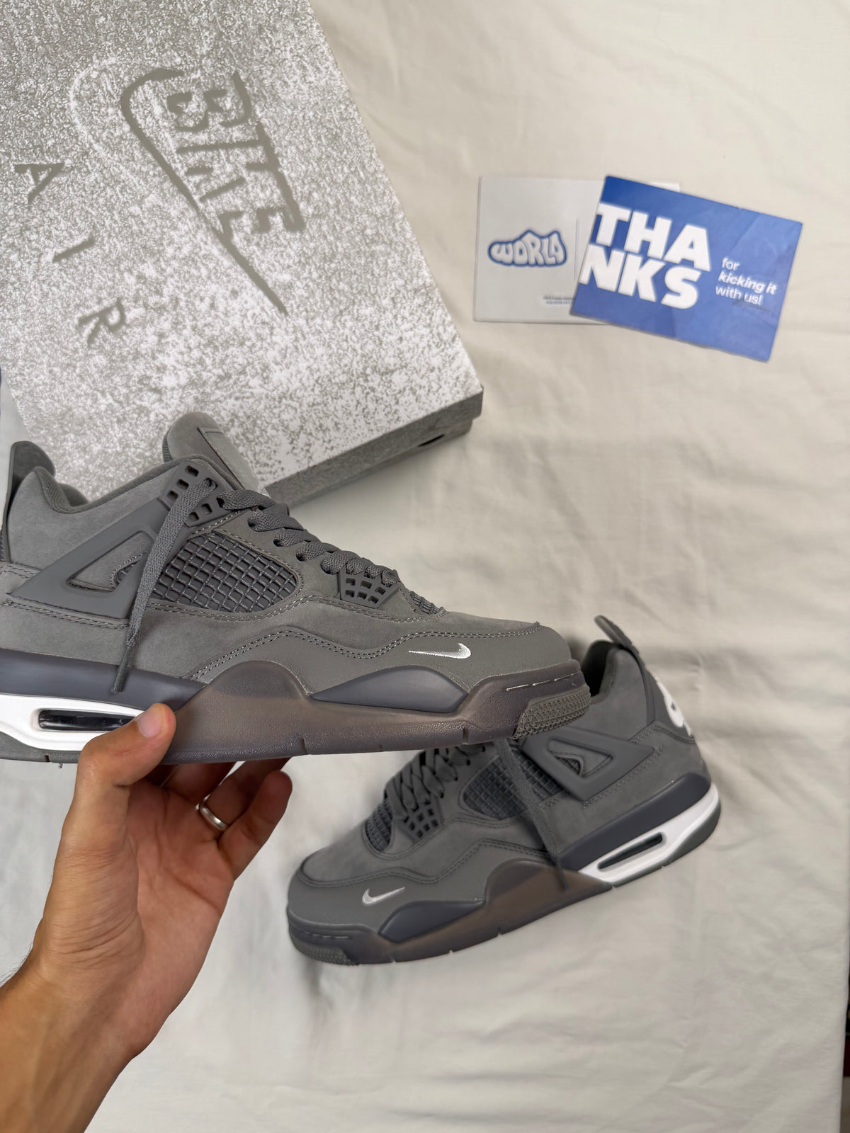 Nigel Sylvester x Jordan 4 Retro OG SP 'Wolf Grey'