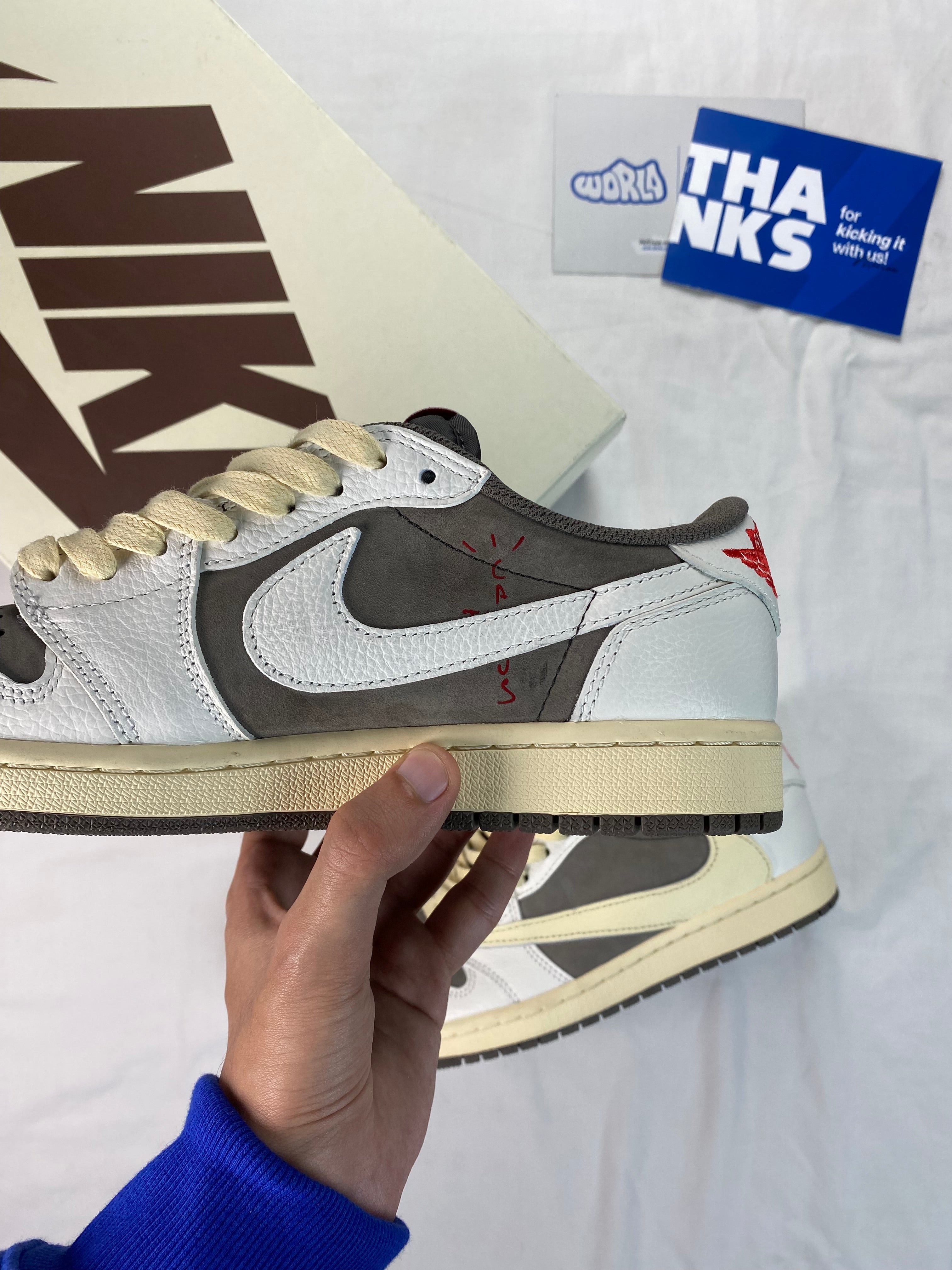 Travis Scott x Air Jordan 1 Low 'Reverse Mocha'