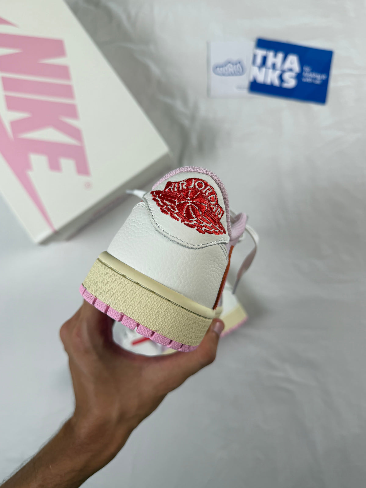 Travis Scott x Jordan 1 Retro Low OG 'Sail Tropical Pink'