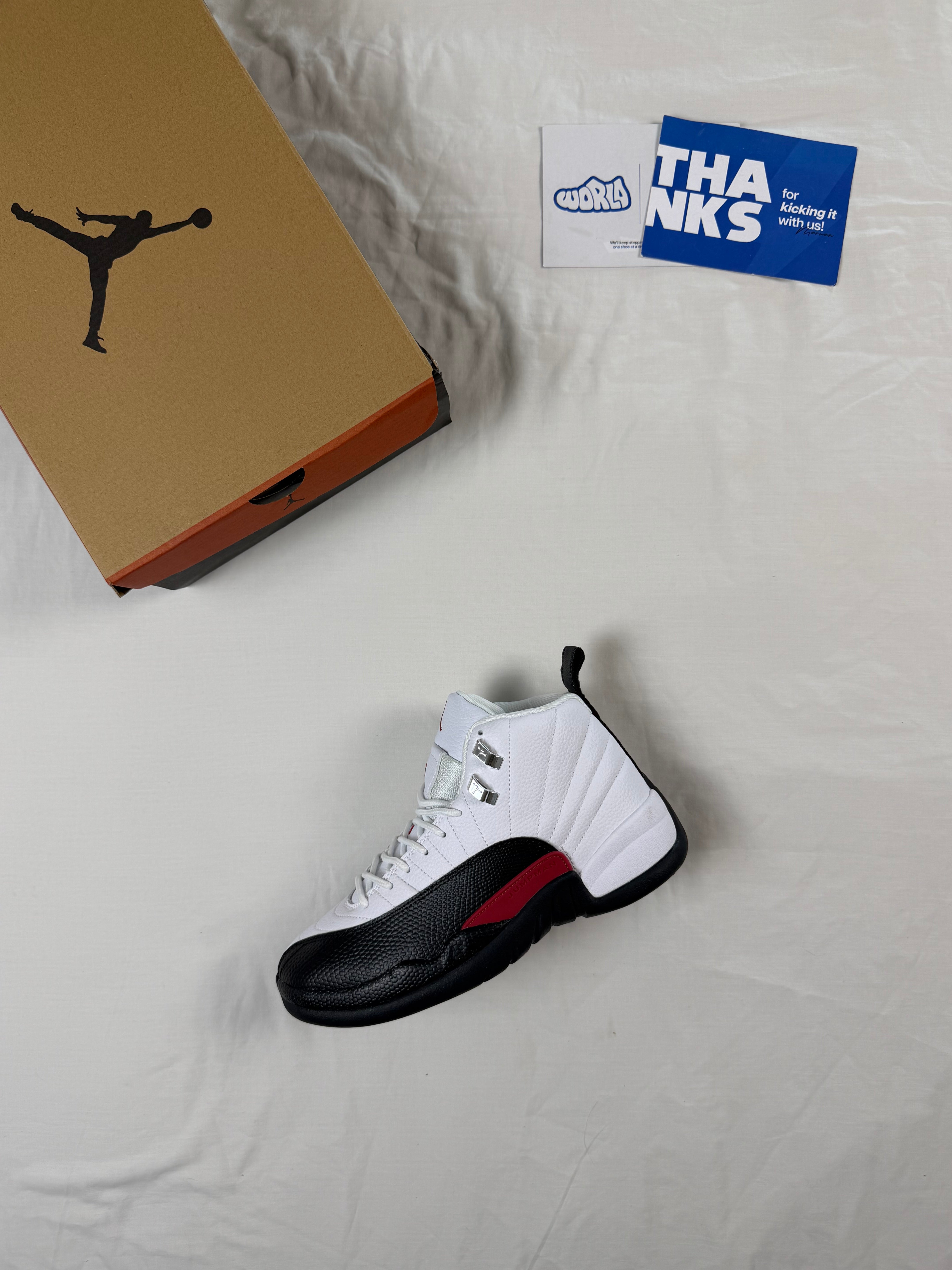 Jordan 12 Retro GS 'Red Taxi'