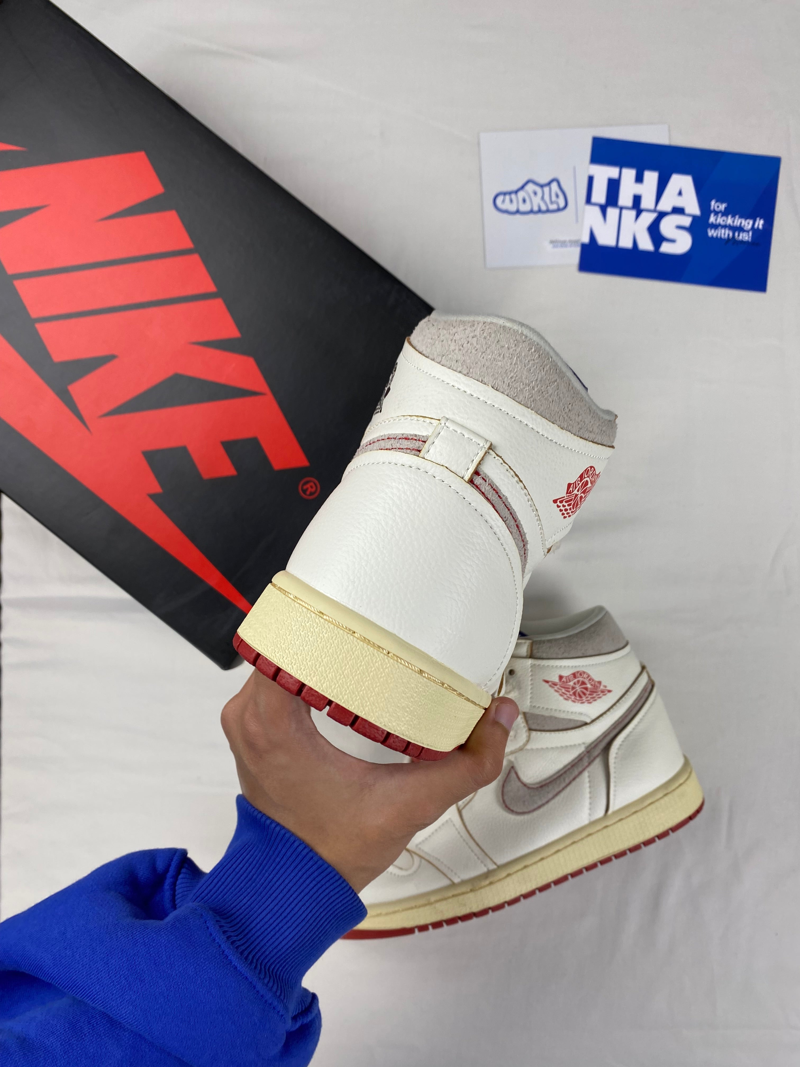 Jordan 1 Retro High OG 'Sail Cinnabar'